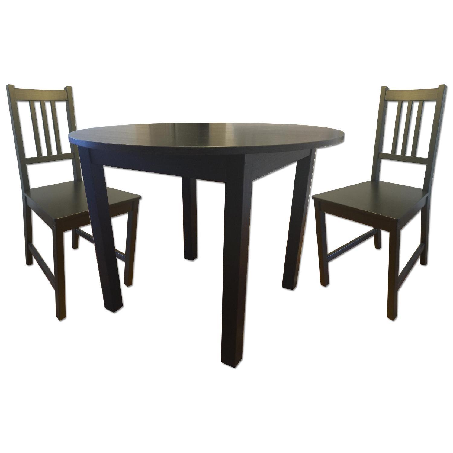 Ikea Dining Table w/ 2 Dining Chairs AptDeco