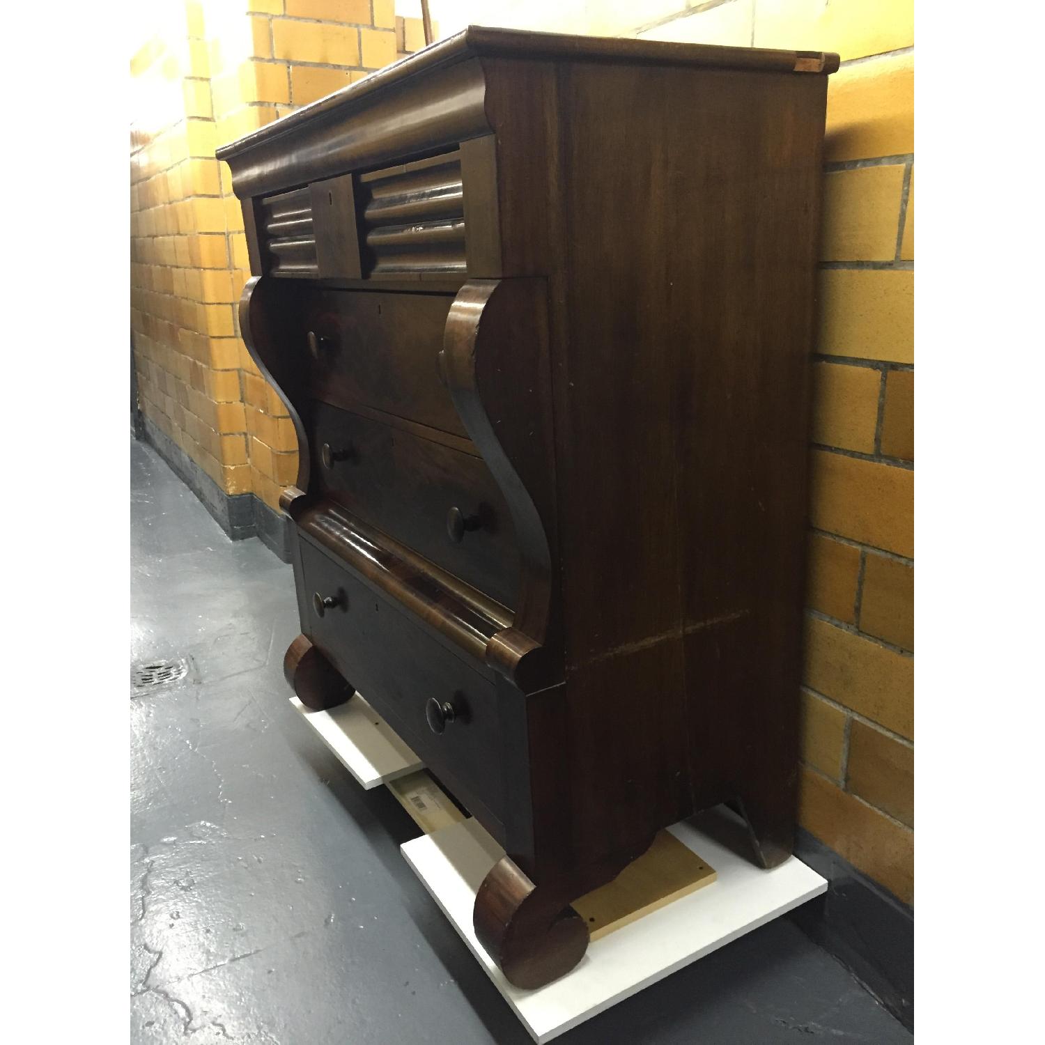 Vintage Antique Maple Wood Cabnet - image-2