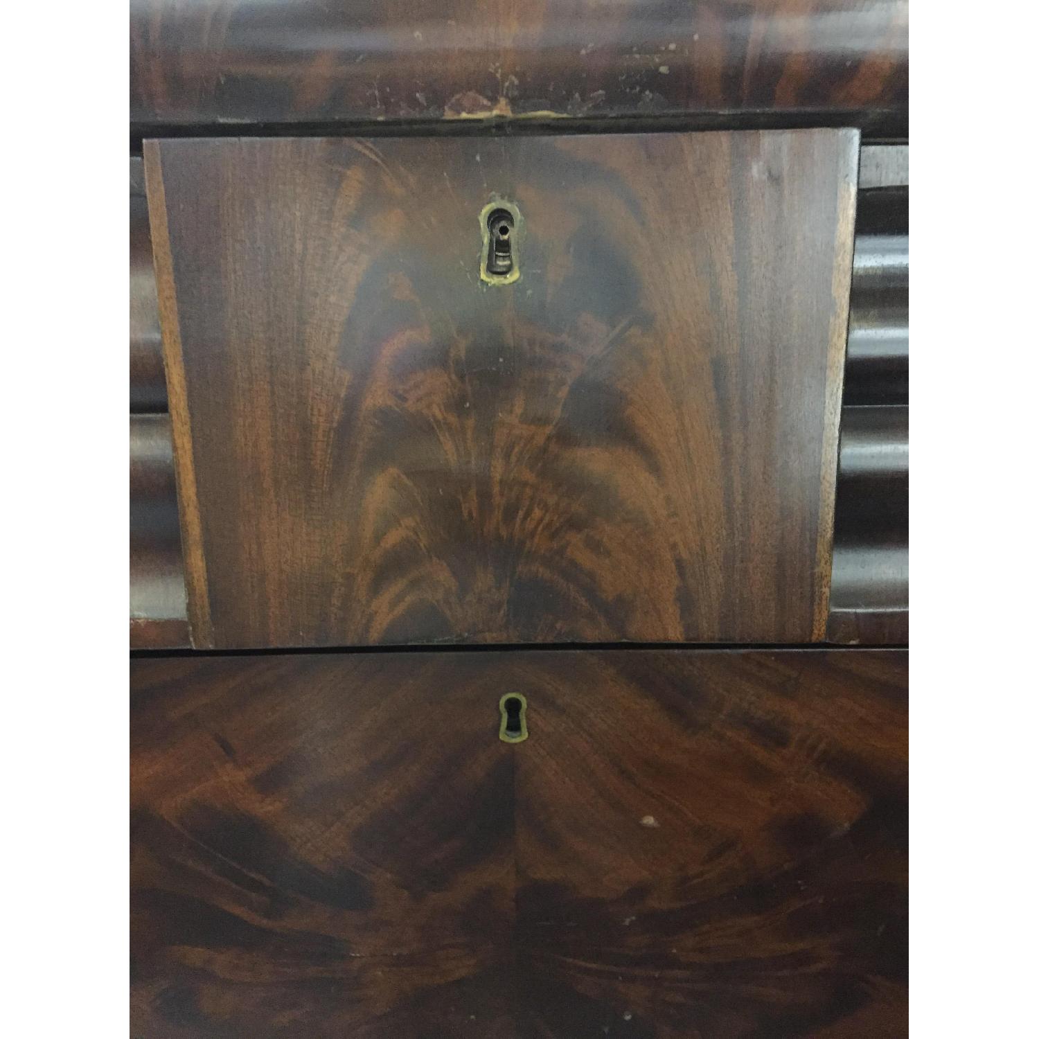 Vintage Antique Maple Wood Cabnet - image-5