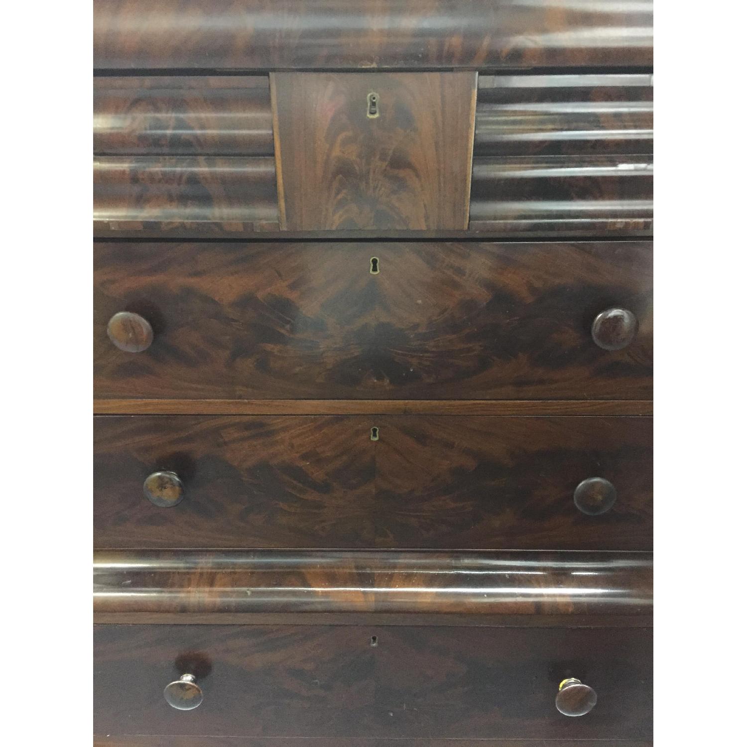 Vintage Antique Maple Wood Cabnet - image-6