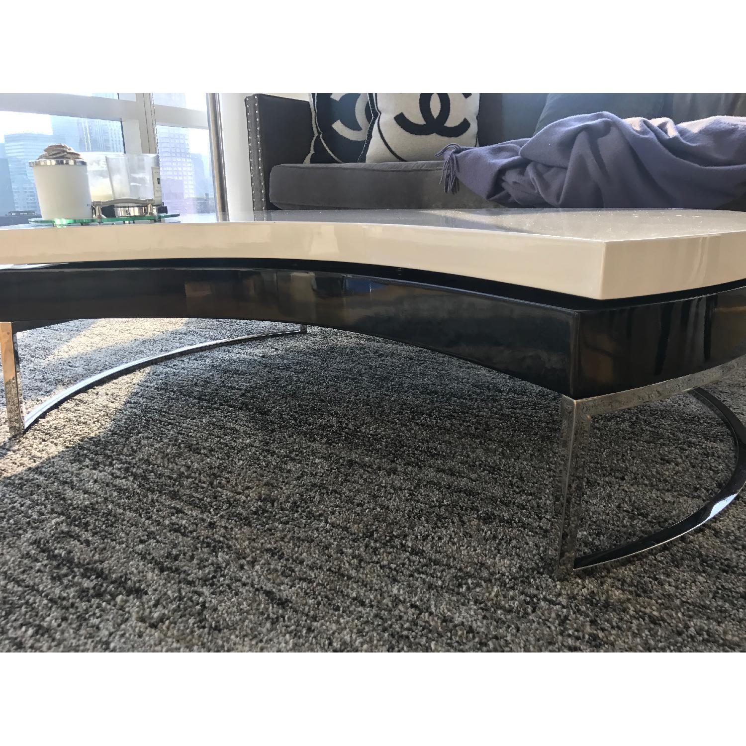 Black & White Coffee Table - image-3