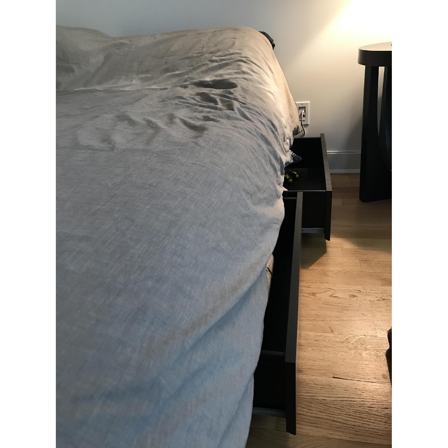 Ikea Malm Full Size Storage Bed - image-3