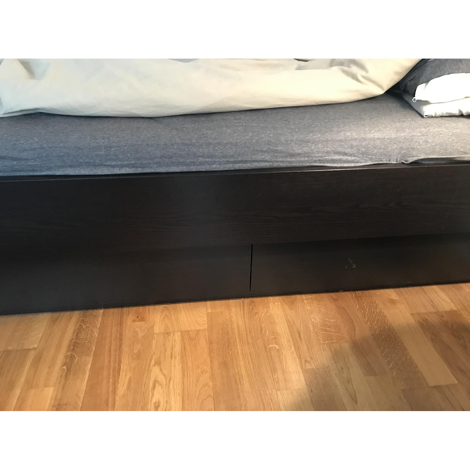 Ikea Malm Full Size Storage Bed - image-5