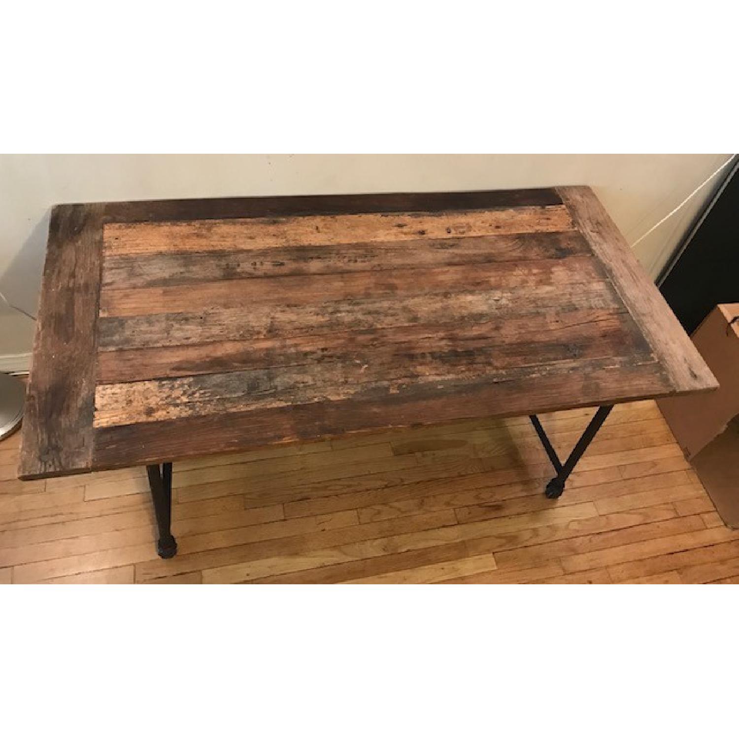 Restoration Hardware Flatiron Rectangular Dining Table - image-4