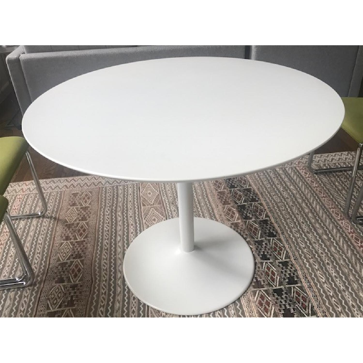 CB2 Odyssey White Dining Table - image-1