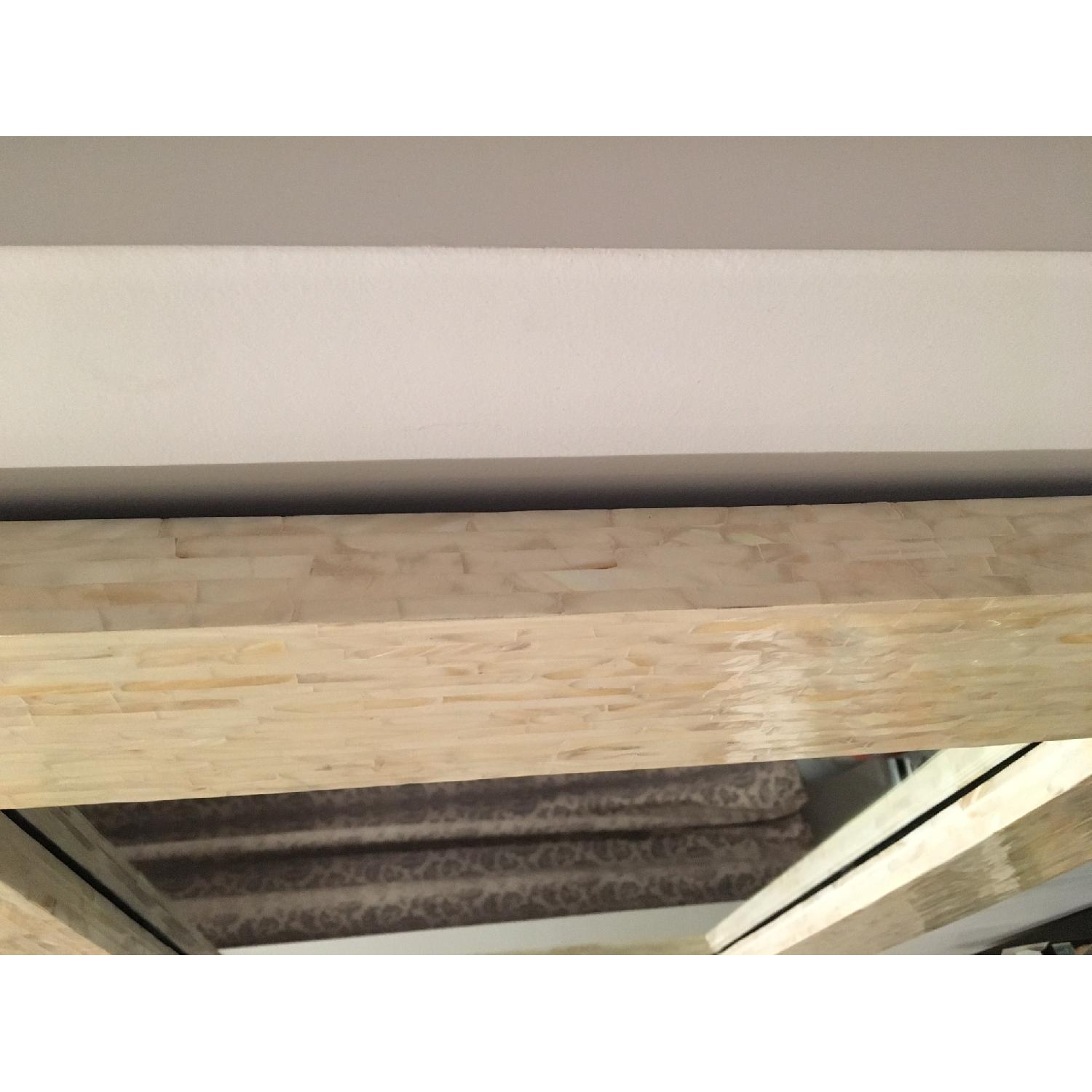 Pier 1 Imports Ivory Mother-of-Pearl Mirror - image-4