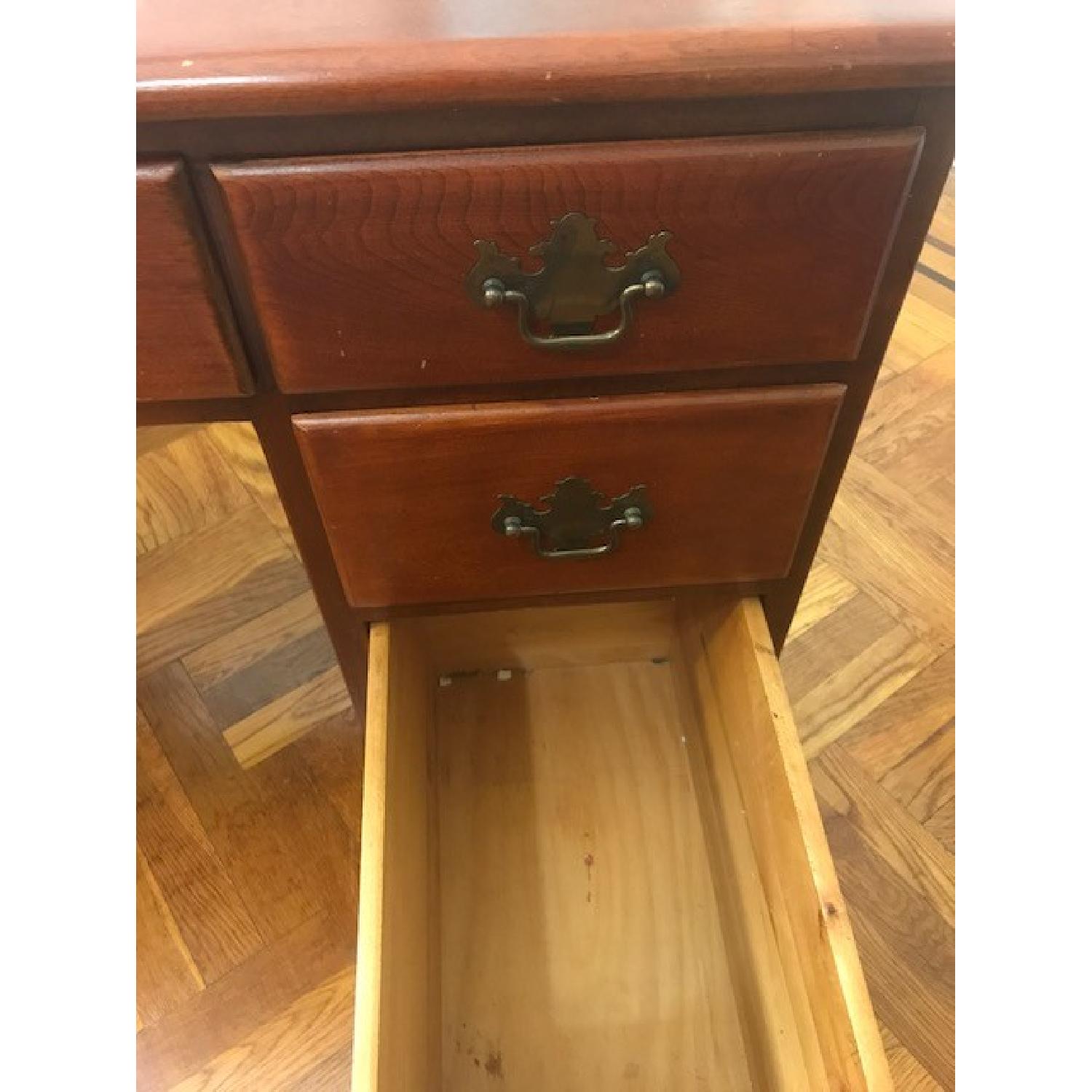 Vintage knee hole desk - image-4