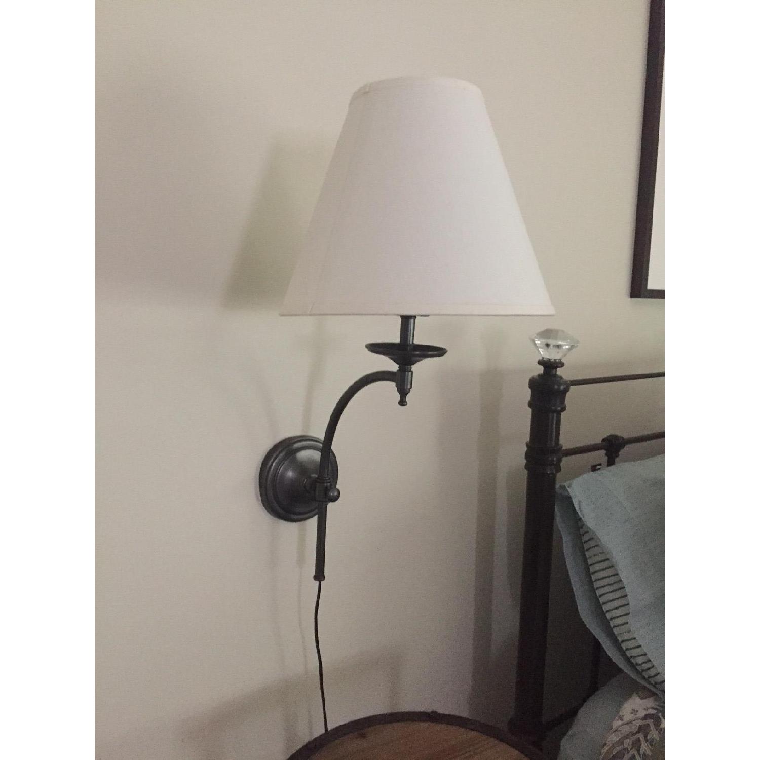 Pottery Barn Plug-In Sconces - image-7