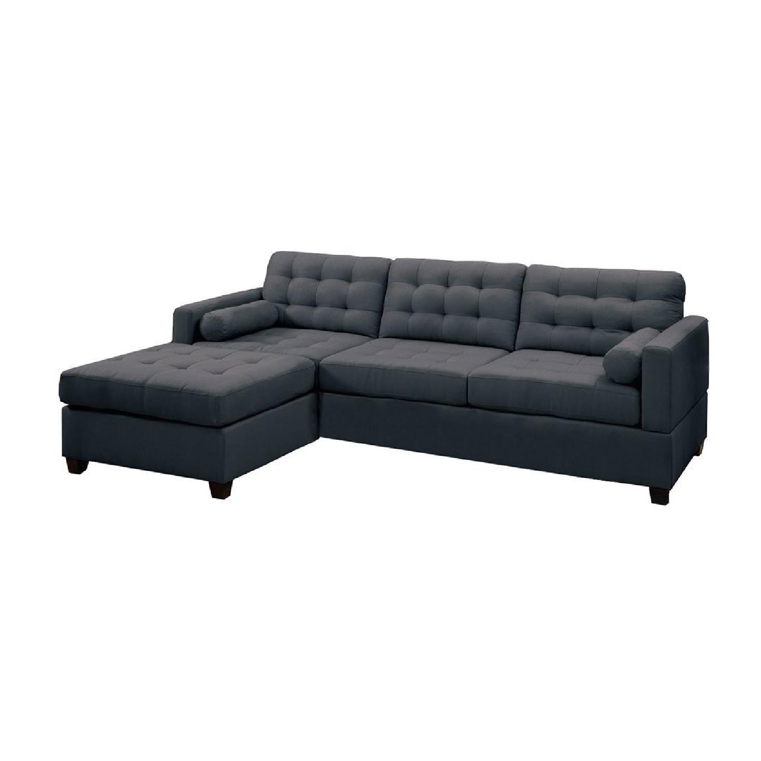 Tufted Sectional Sofa - image-0