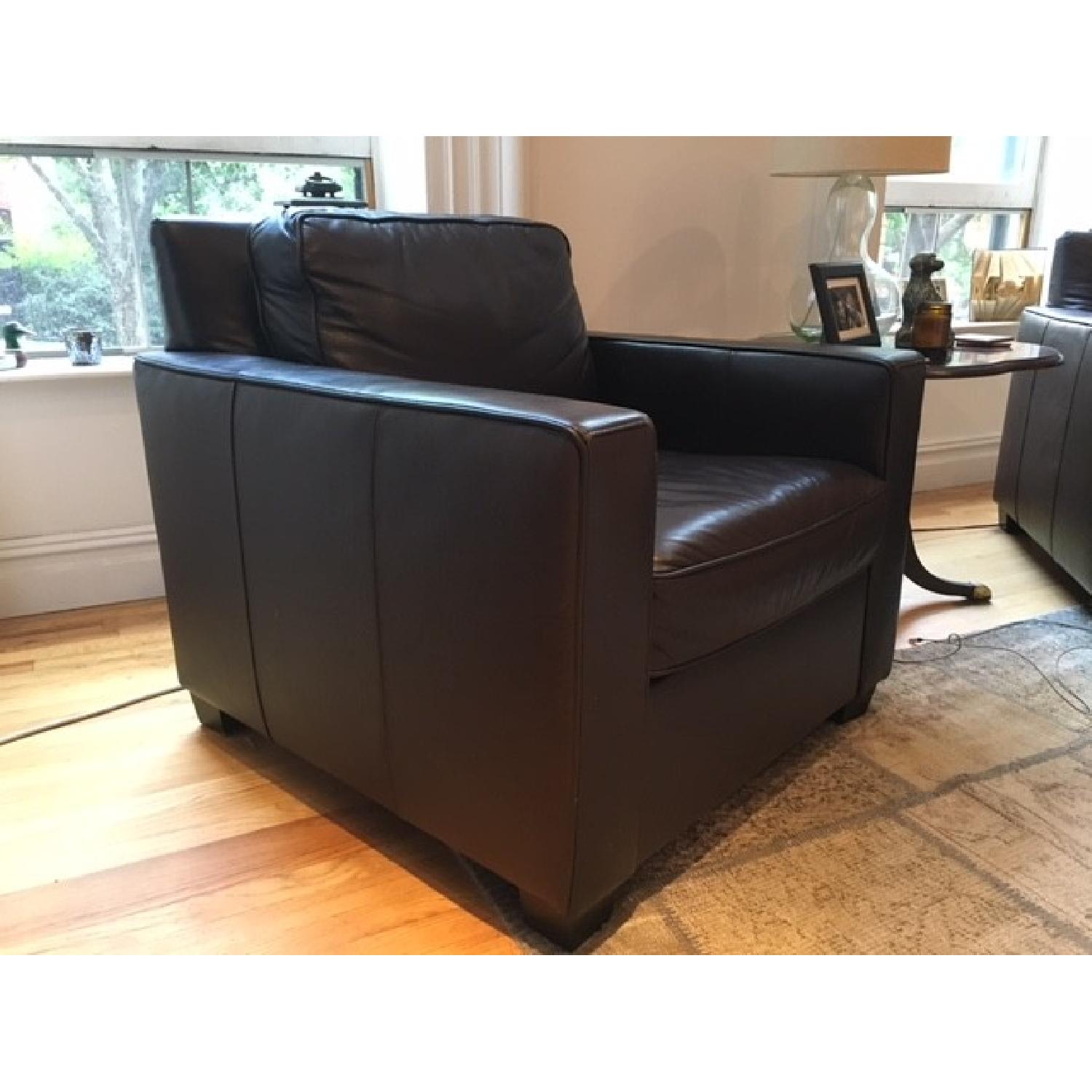 West Elm Henry Club/Armchairs - image-1