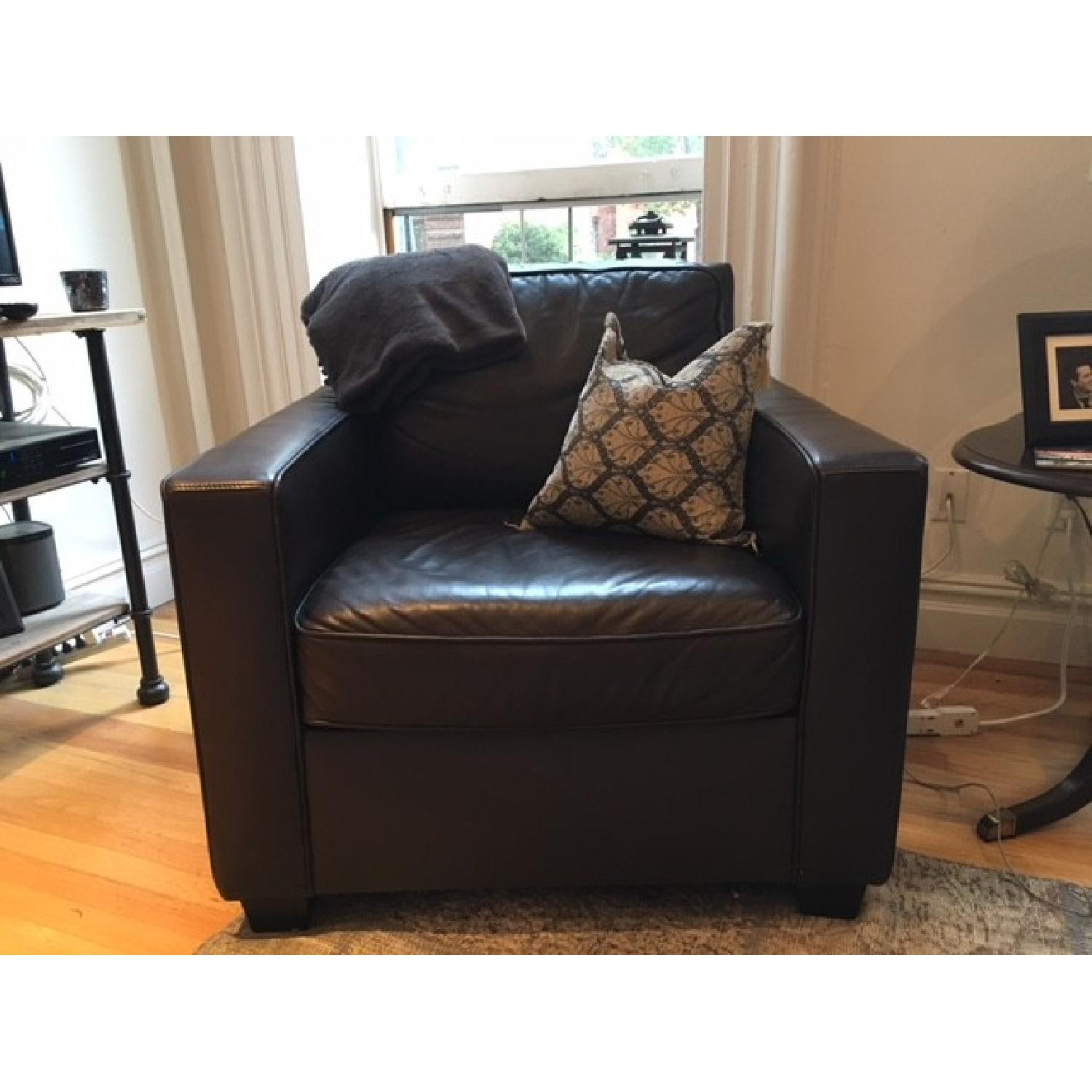 West Elm Henry Club/Armchairs - image-3