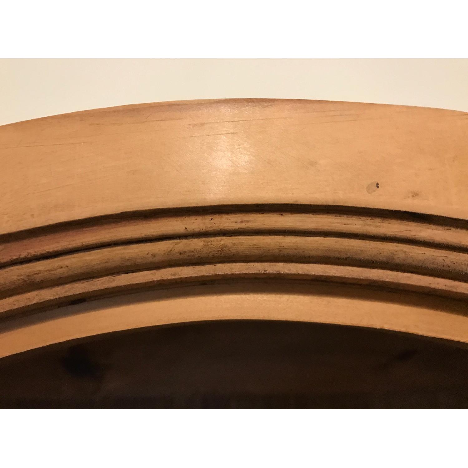 Rustic Pine Bonnet Top Bookcase w/ Bottom Drawers - image-3