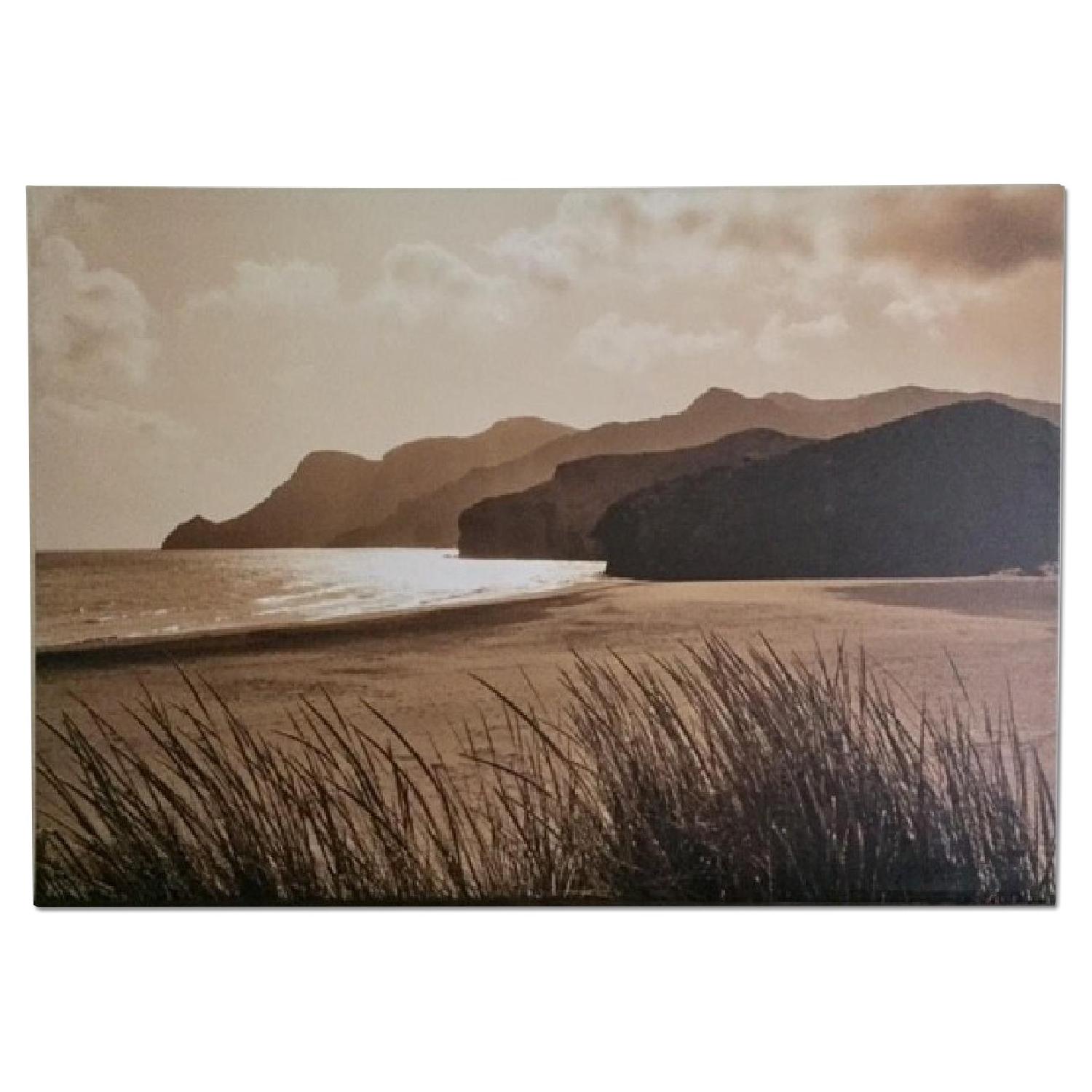 Ikea Beach Setting Wall Art AptDeco