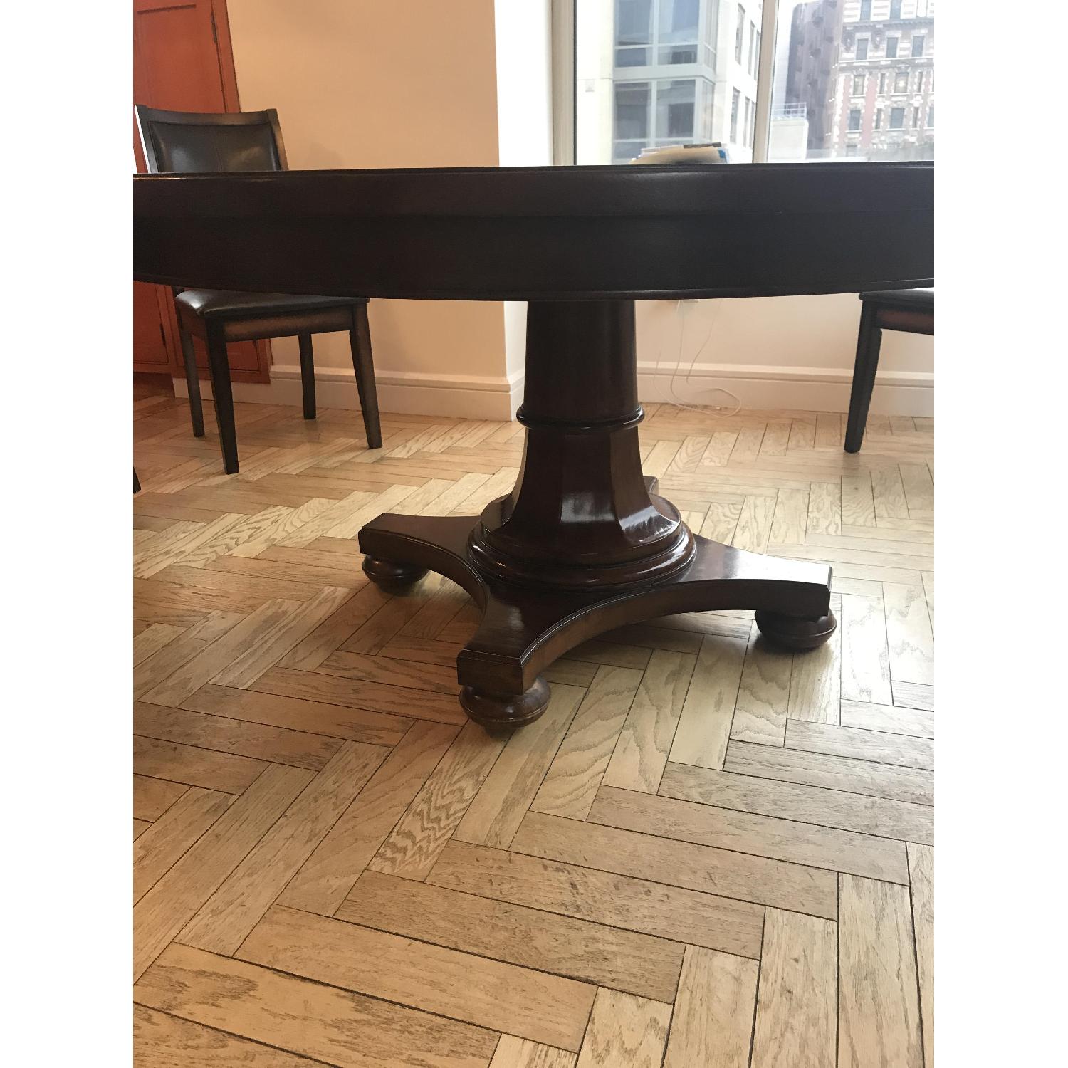 Martha Stewart Cherry Wood Dining Table - image-4