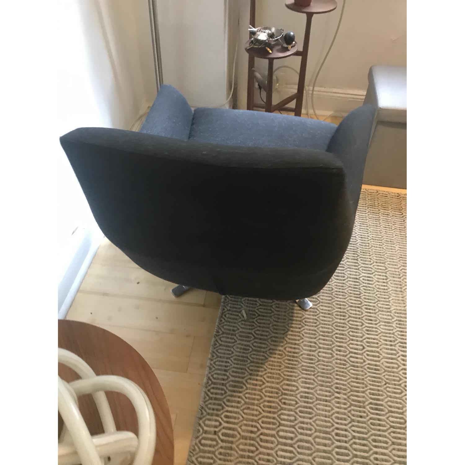 West Elm Lucas Collection Swivel Chair - image-5