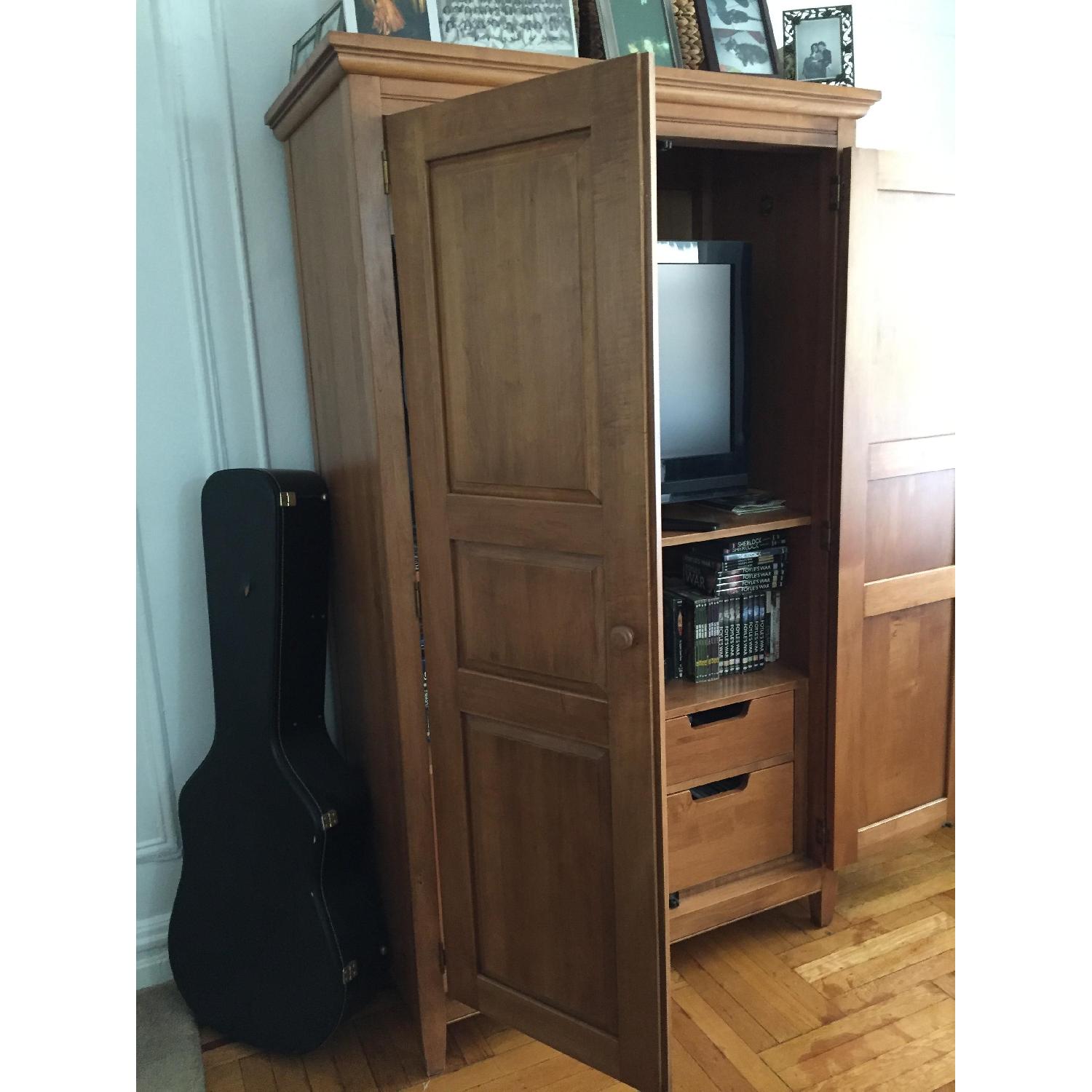 Ethan Allen Armoire/Entertainment Center - image-2