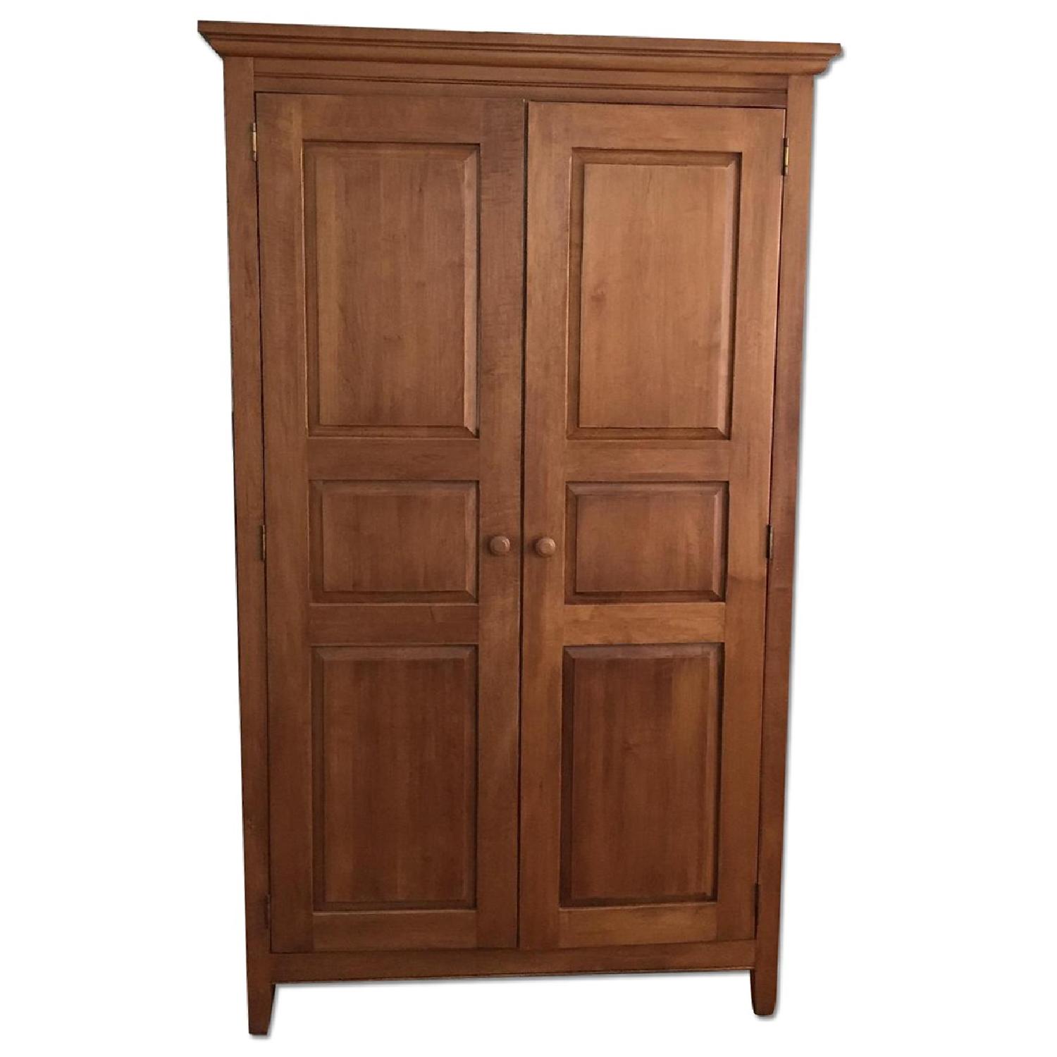 Ethan Allen Armoire/Entertainment Center - image-0