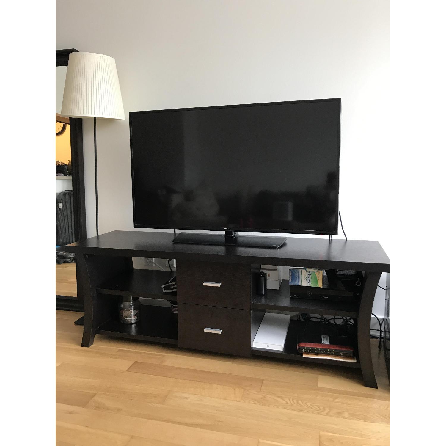 Wayfair Tidied TV Stand in Espresso - image-1