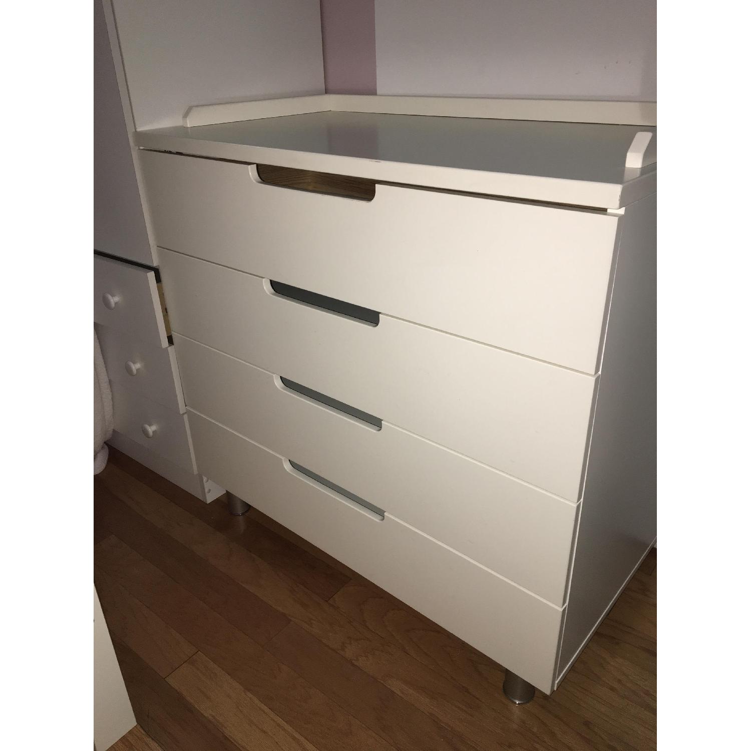 Oeuf Classic 4 Drawer Dresser in White - image-1