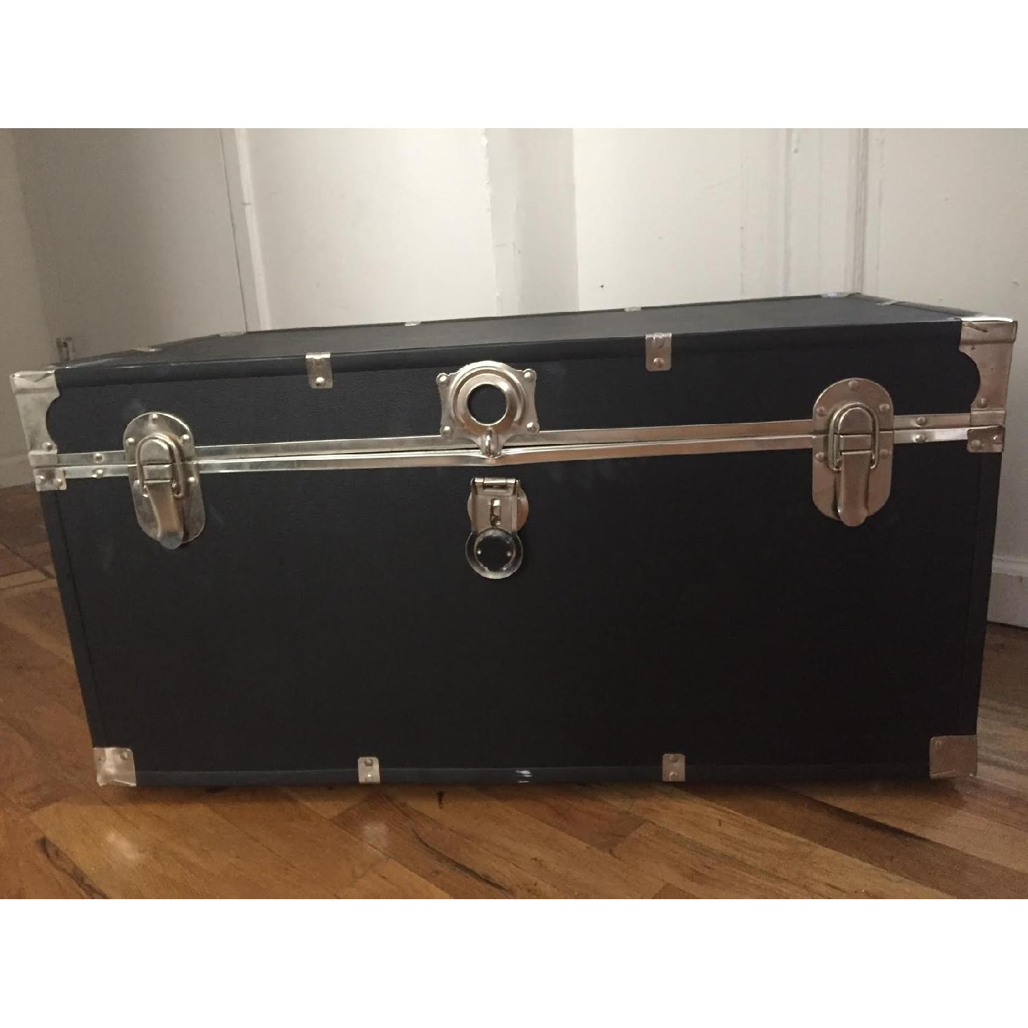 Black Storage Trunk - image-2