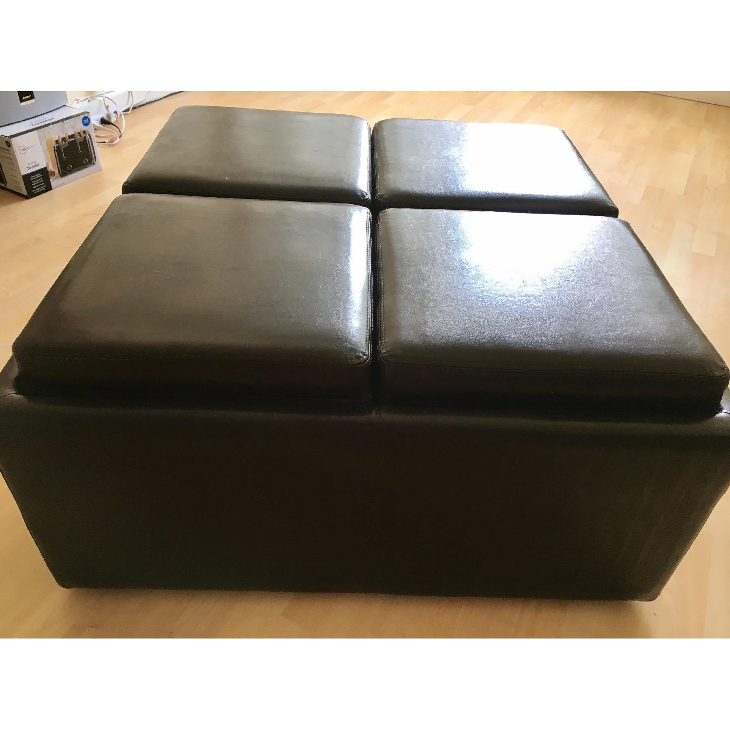 Raymour & Flanigan Ottoman - image-3