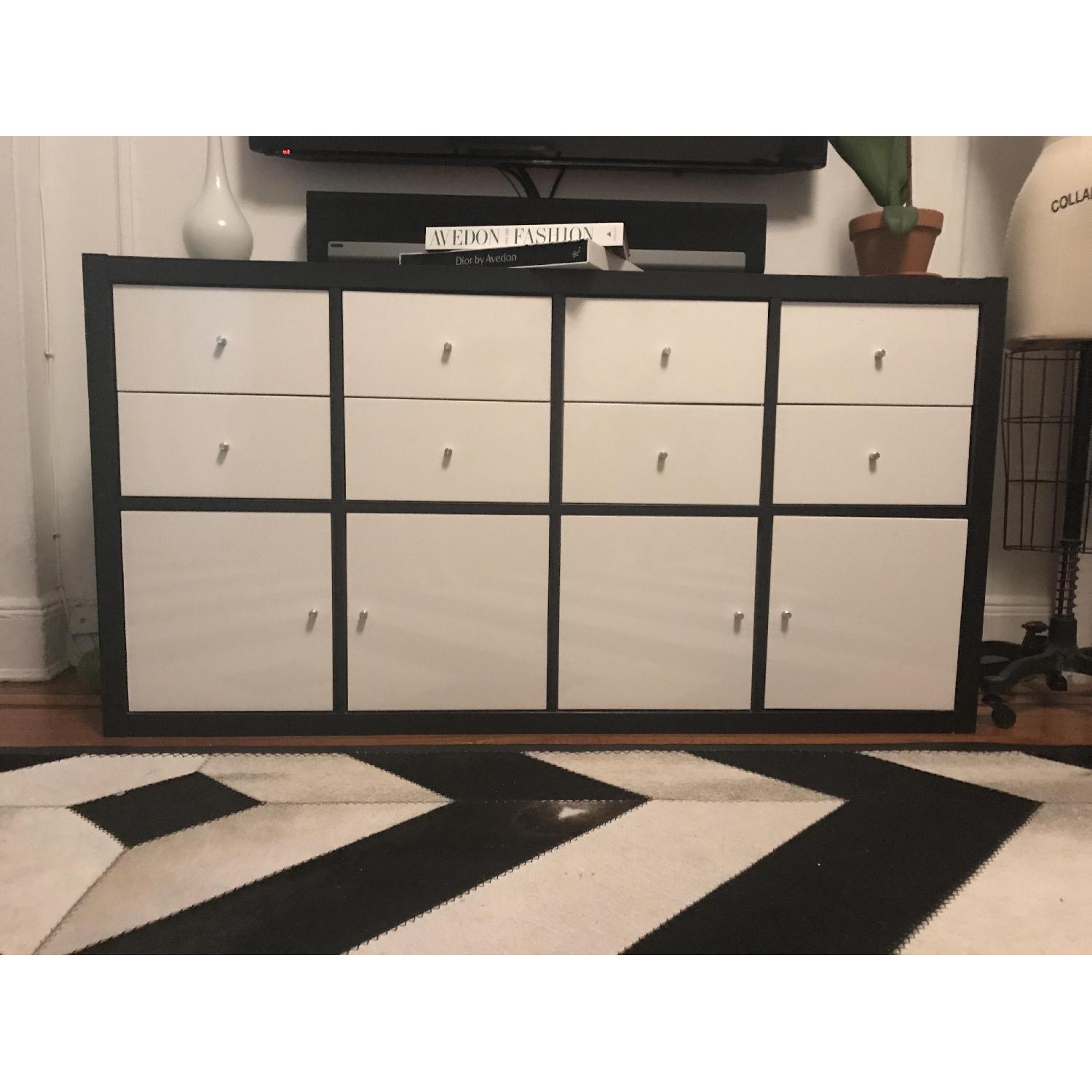 Ikea Bookcase w/ Drawers - image-1