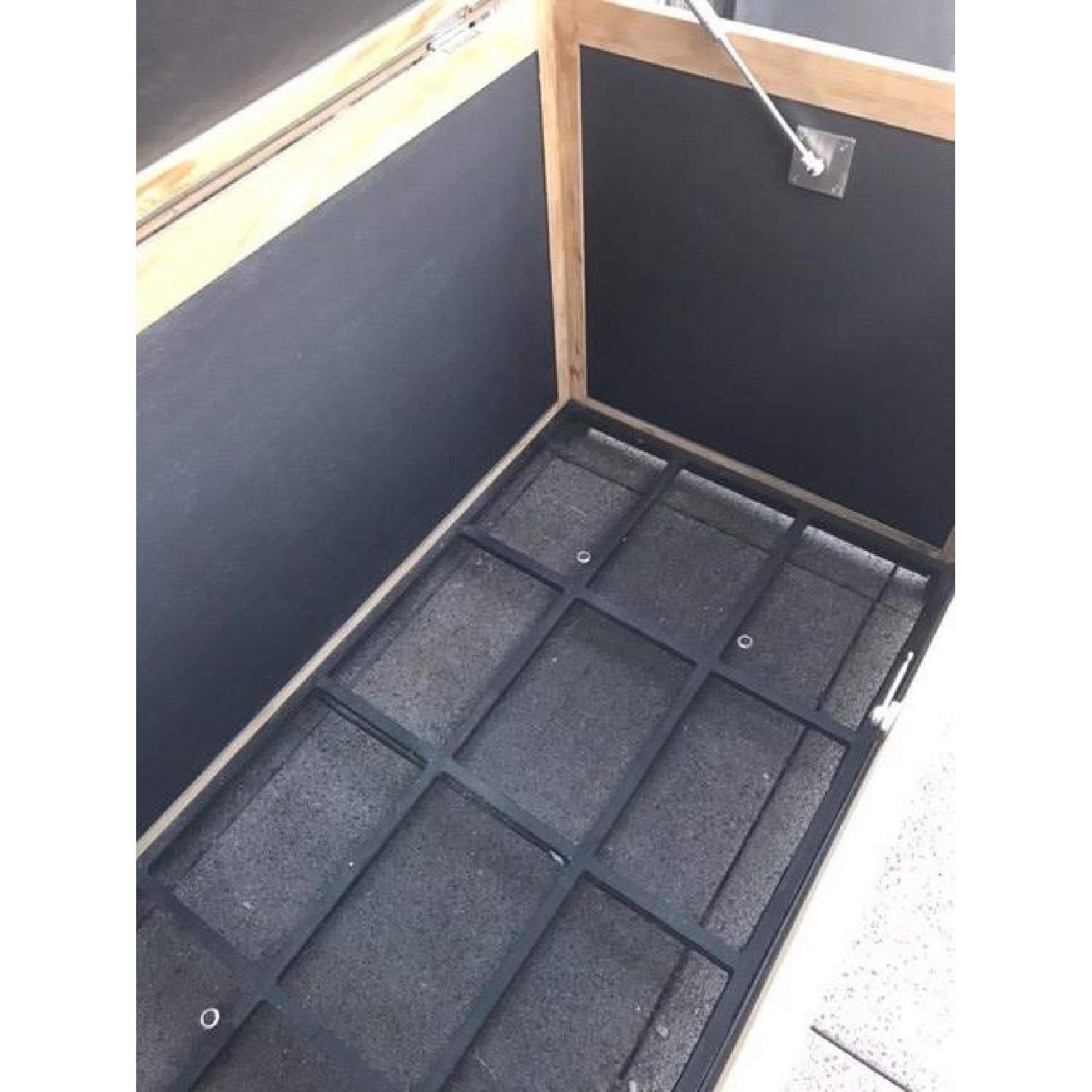 Frontgate Teak Cushion Storage Chest - image-5