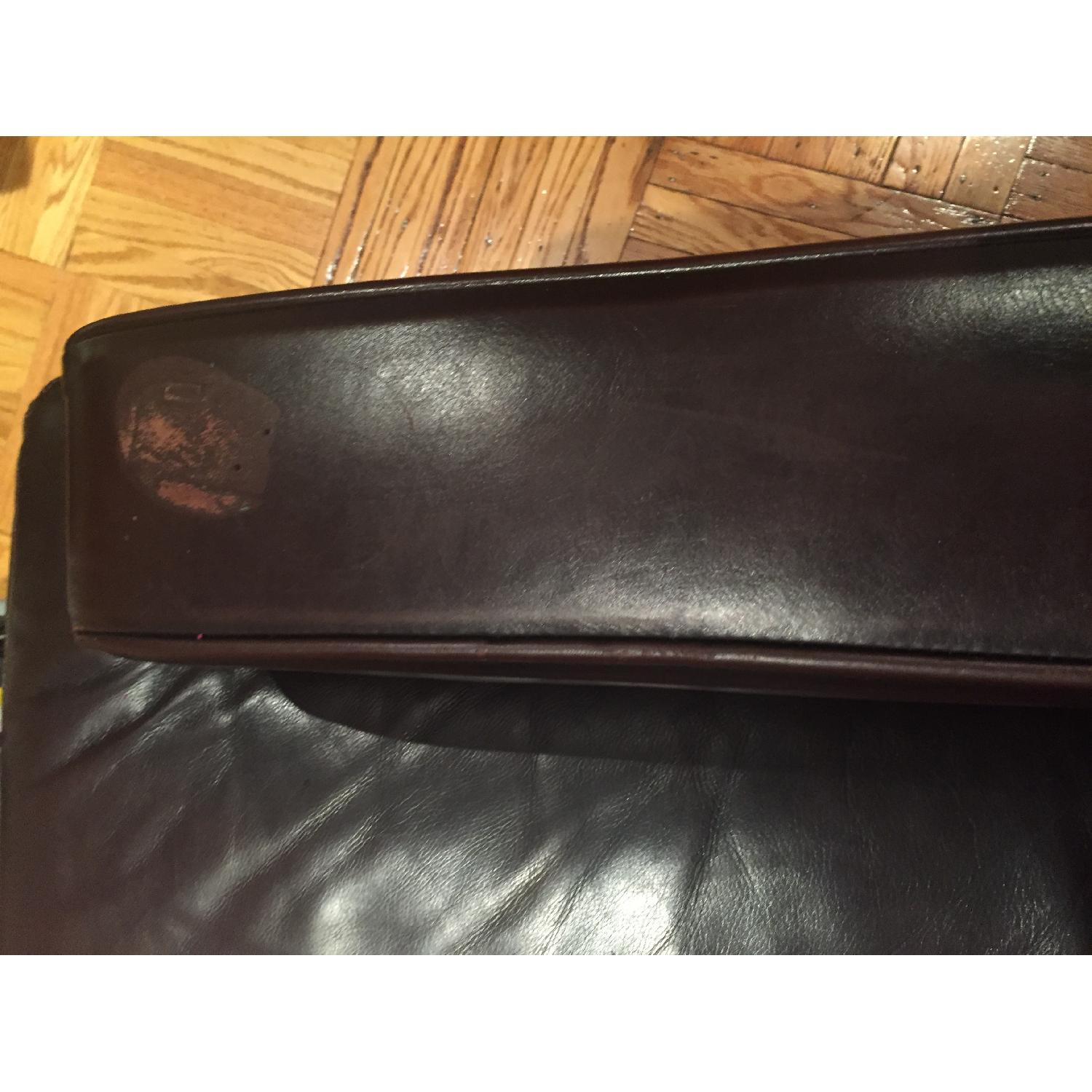 Brown Leather Sofa - image-8