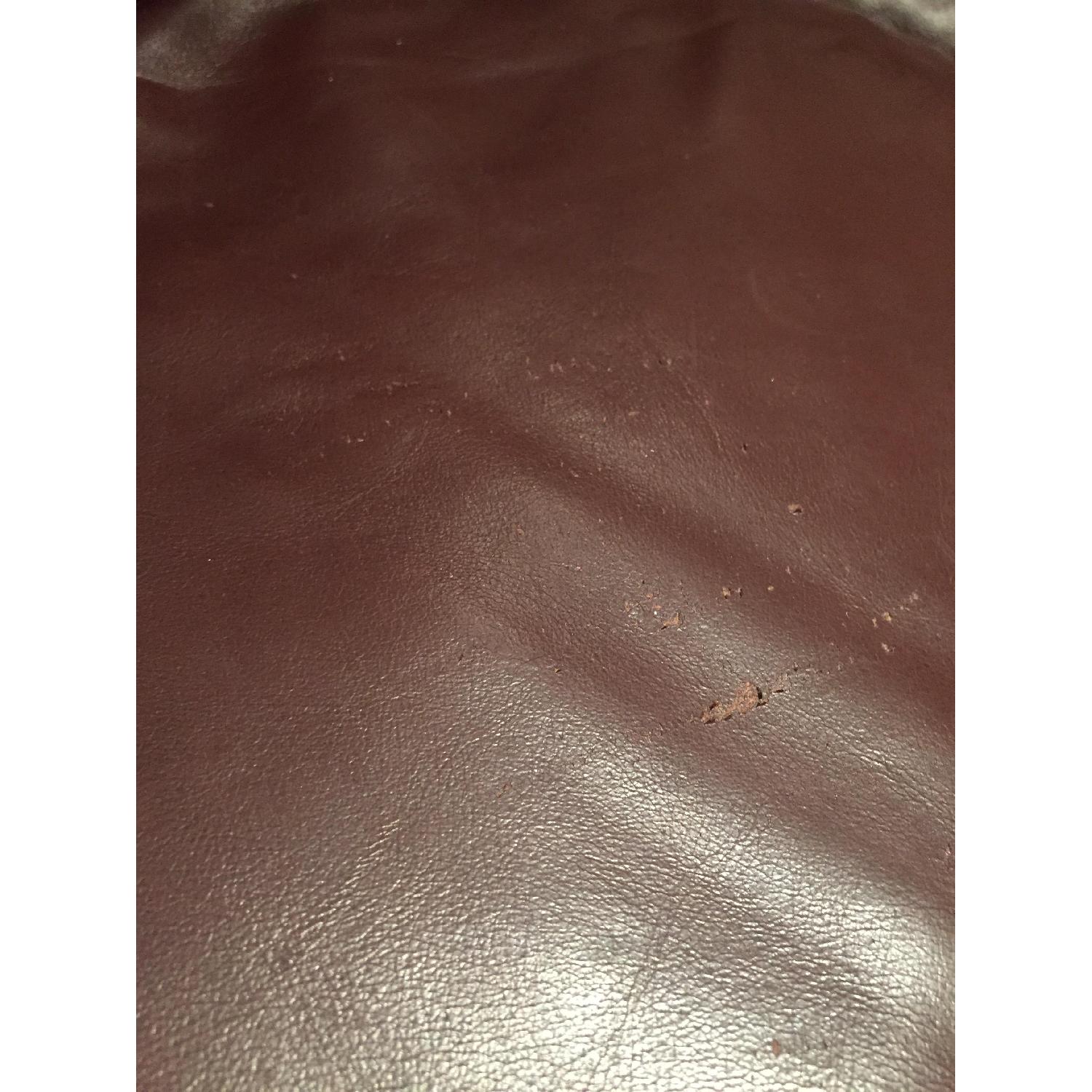 Brown Leather Sofa - image-9