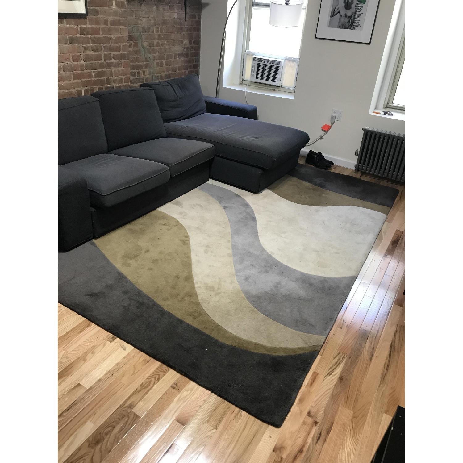 Handmade Danish Wool Rug - image-1