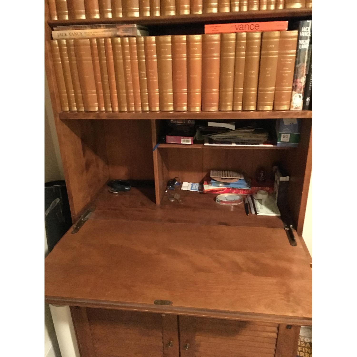 Vintage 1960s Ethan Allen Dresser + Writing Desk - image-3