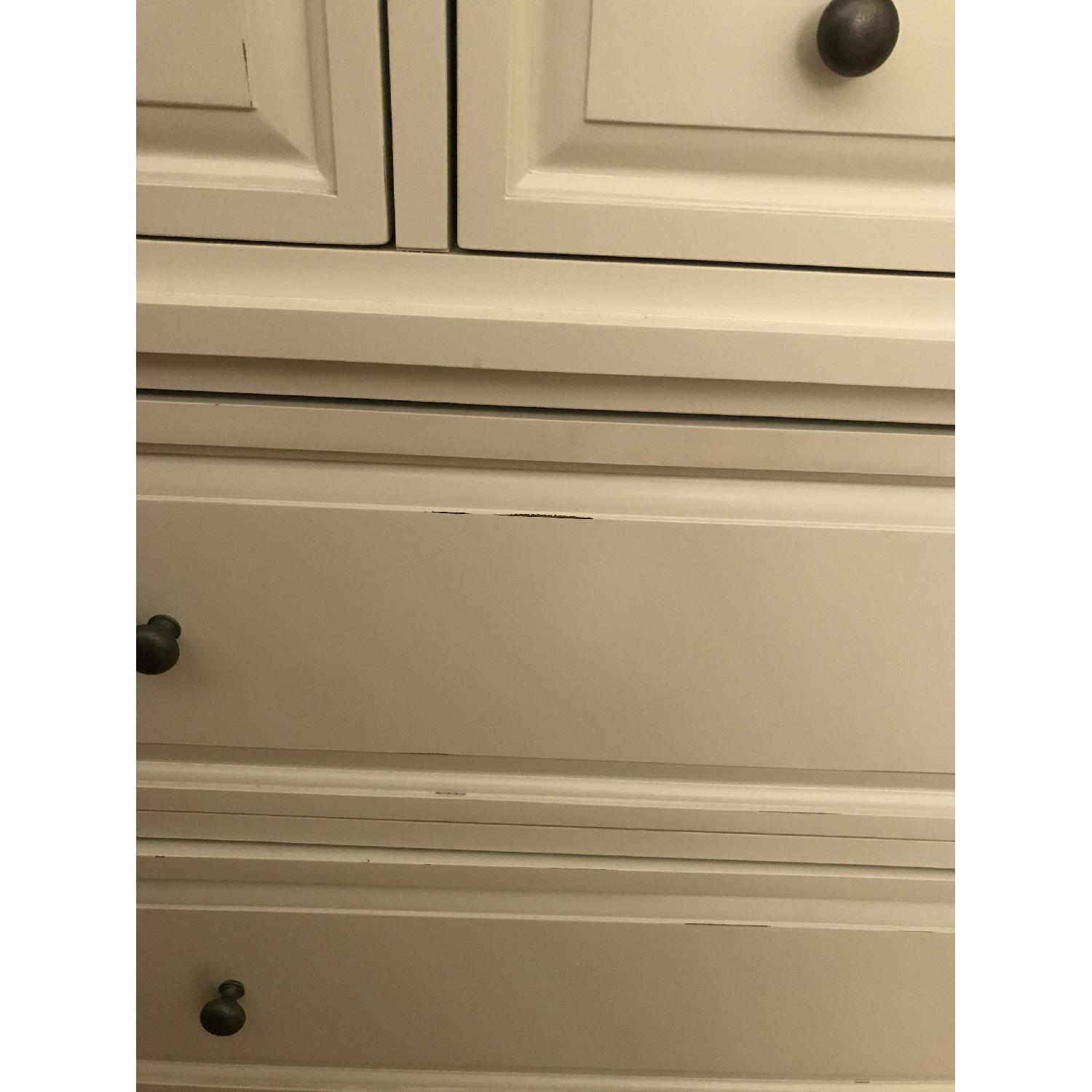 Pier 1 Ashworth Antique White 7 drawer dresser - image-5