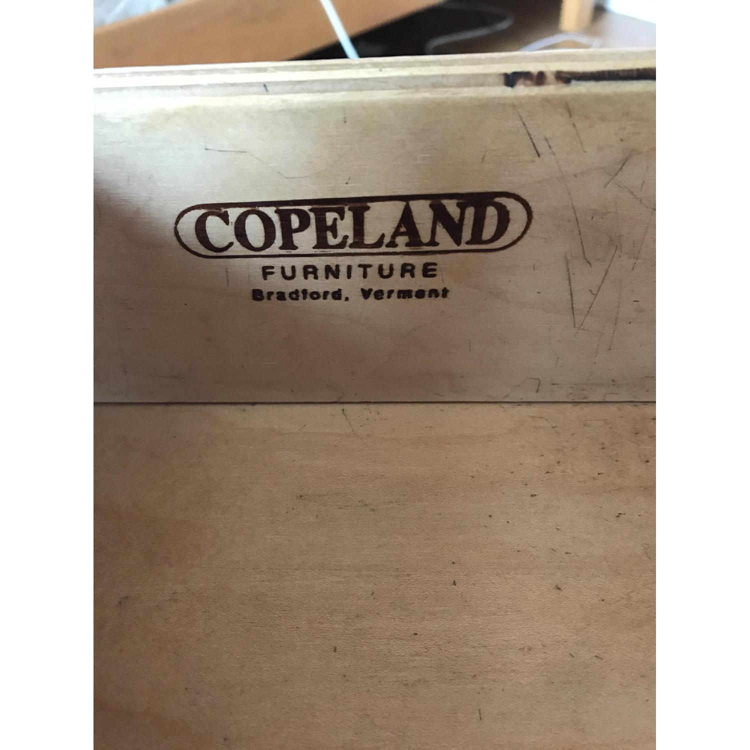 Crate & Barrel Copeland King Sleigh Bed + 2 Night Tables - image-12