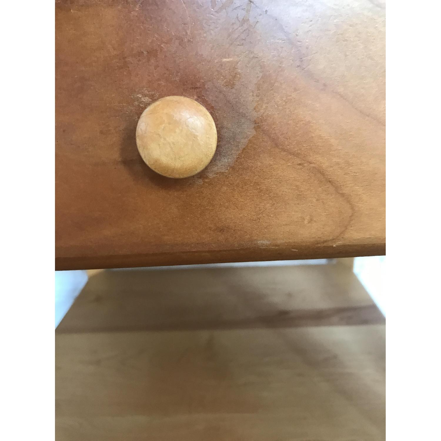 Crate & Barrel Copeland King Sleigh Bed + 2 Night Tables - image-13