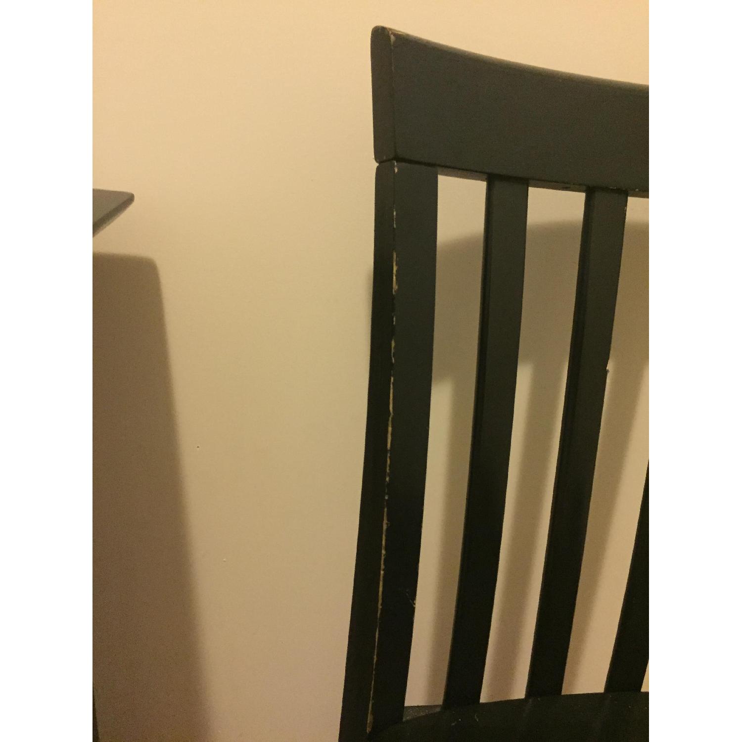 Black High-Top Table w/ 2 Chairs - image-4
