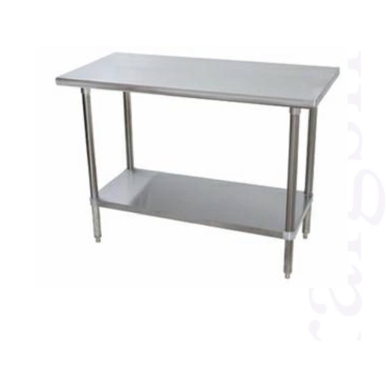 Stainless Steel industrial Chef's Table - image-1