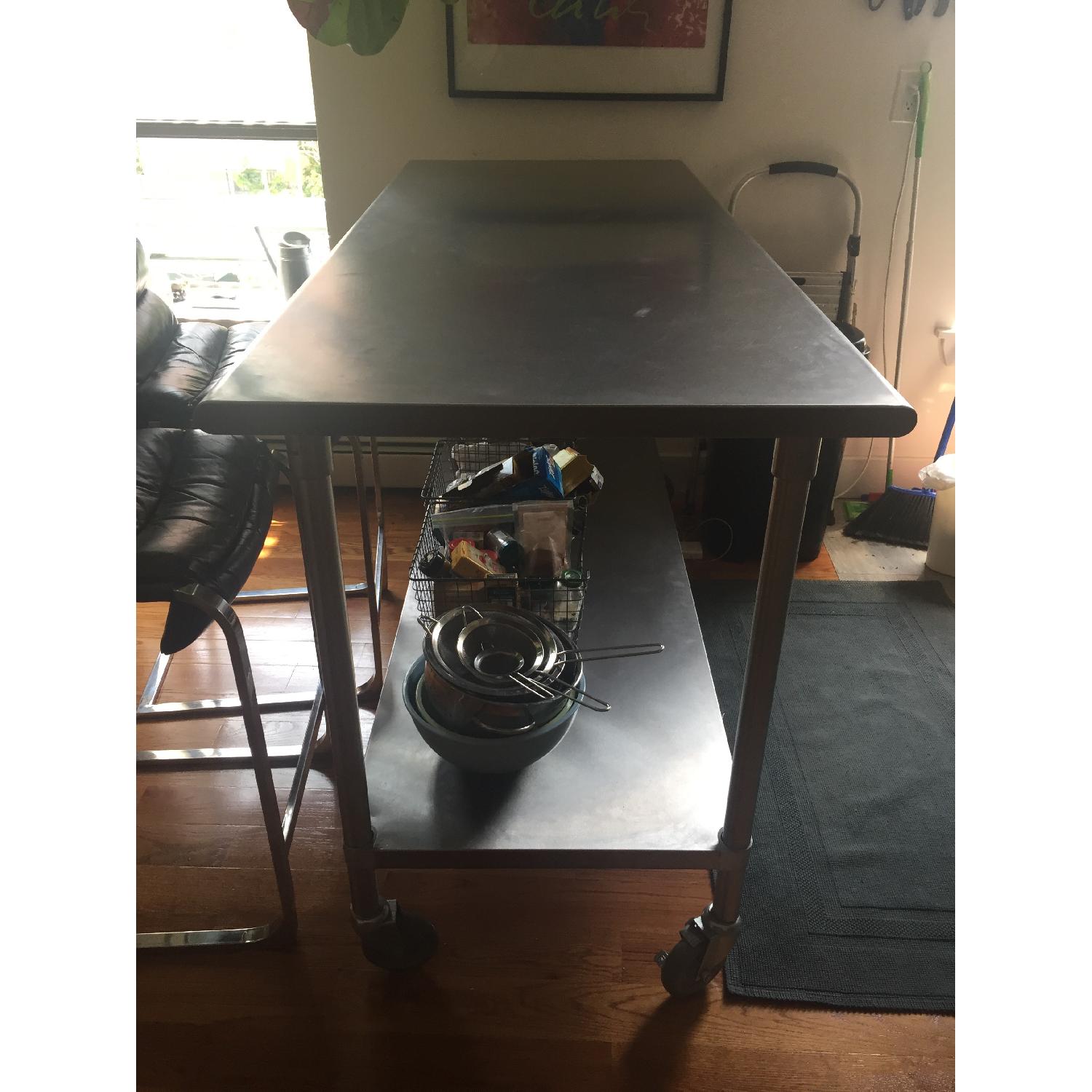 Stainless Steel industrial Chef's Table - image-3