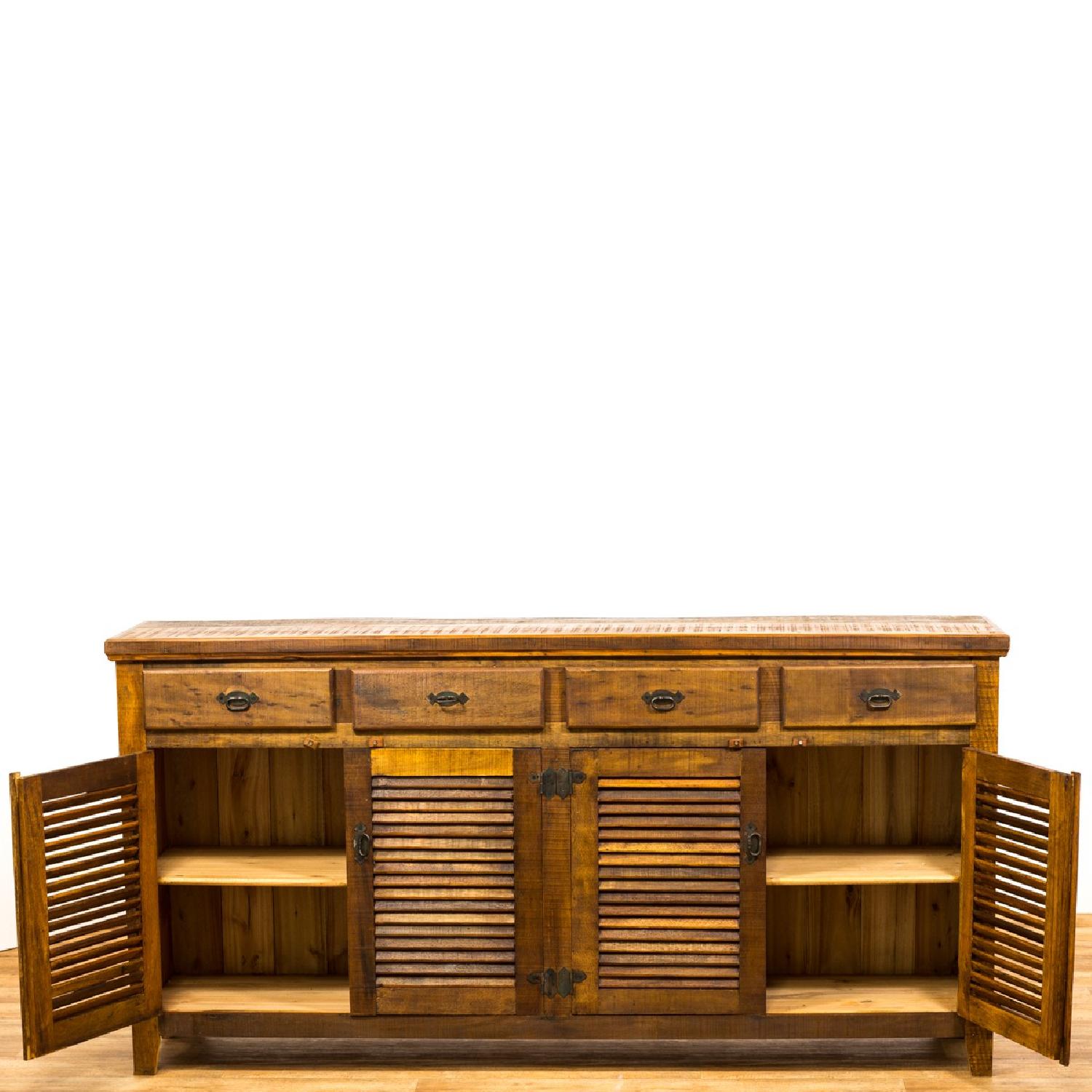 Reclaimed Wood Rustic Buffet - image-3