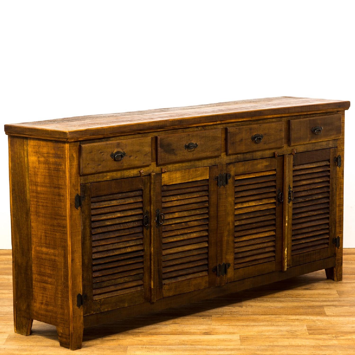 Reclaimed Wood Rustic Buffet - image-4