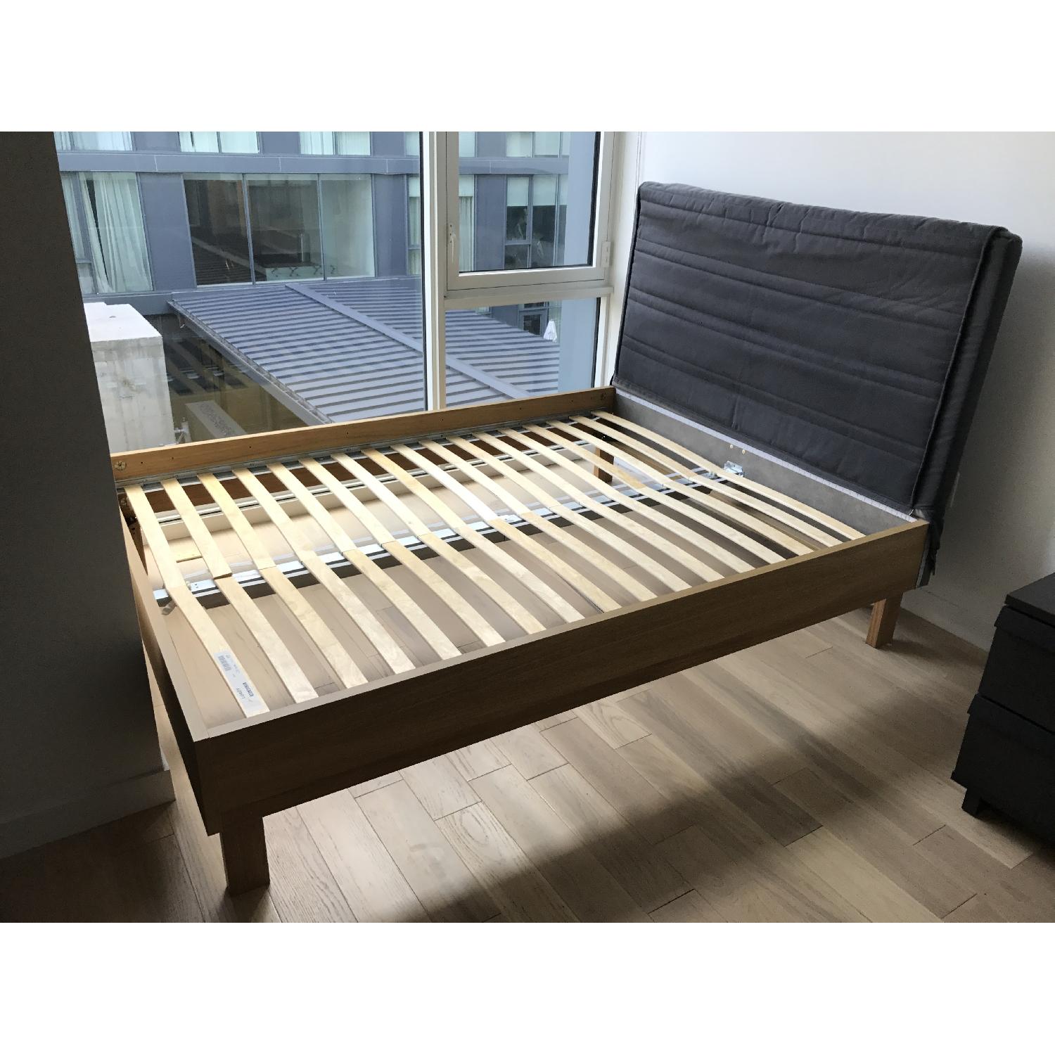 Ikea Oppland Queen Bed Frame - image-1