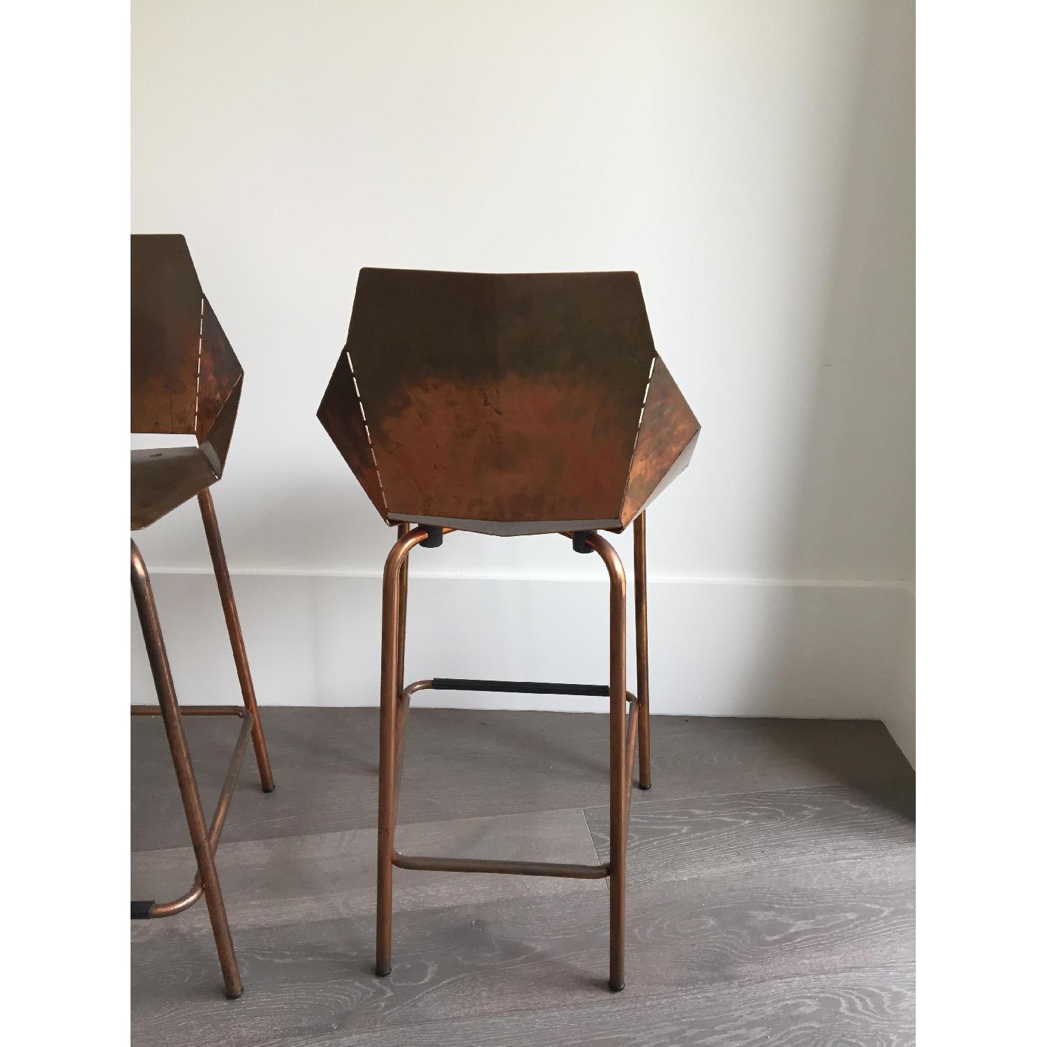 Blu Dot Real Good Copper Counter Stools - image-3