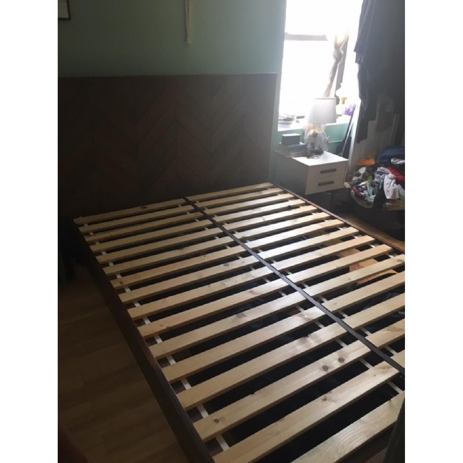 West Elm Boerum Queen Size Bed Frame - image-1