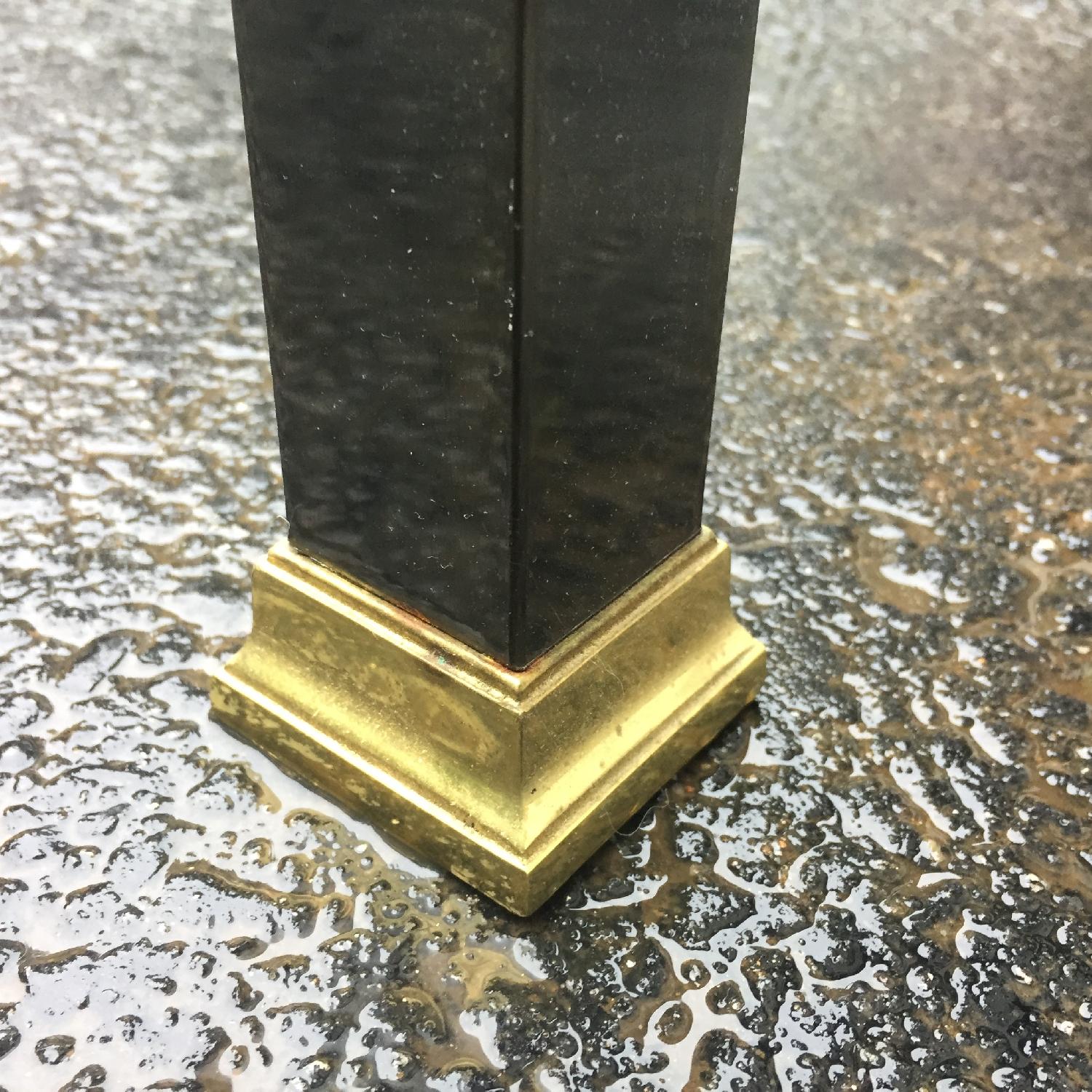 Design Institute Vintage Modern Chrome & Brass End Table - image-7