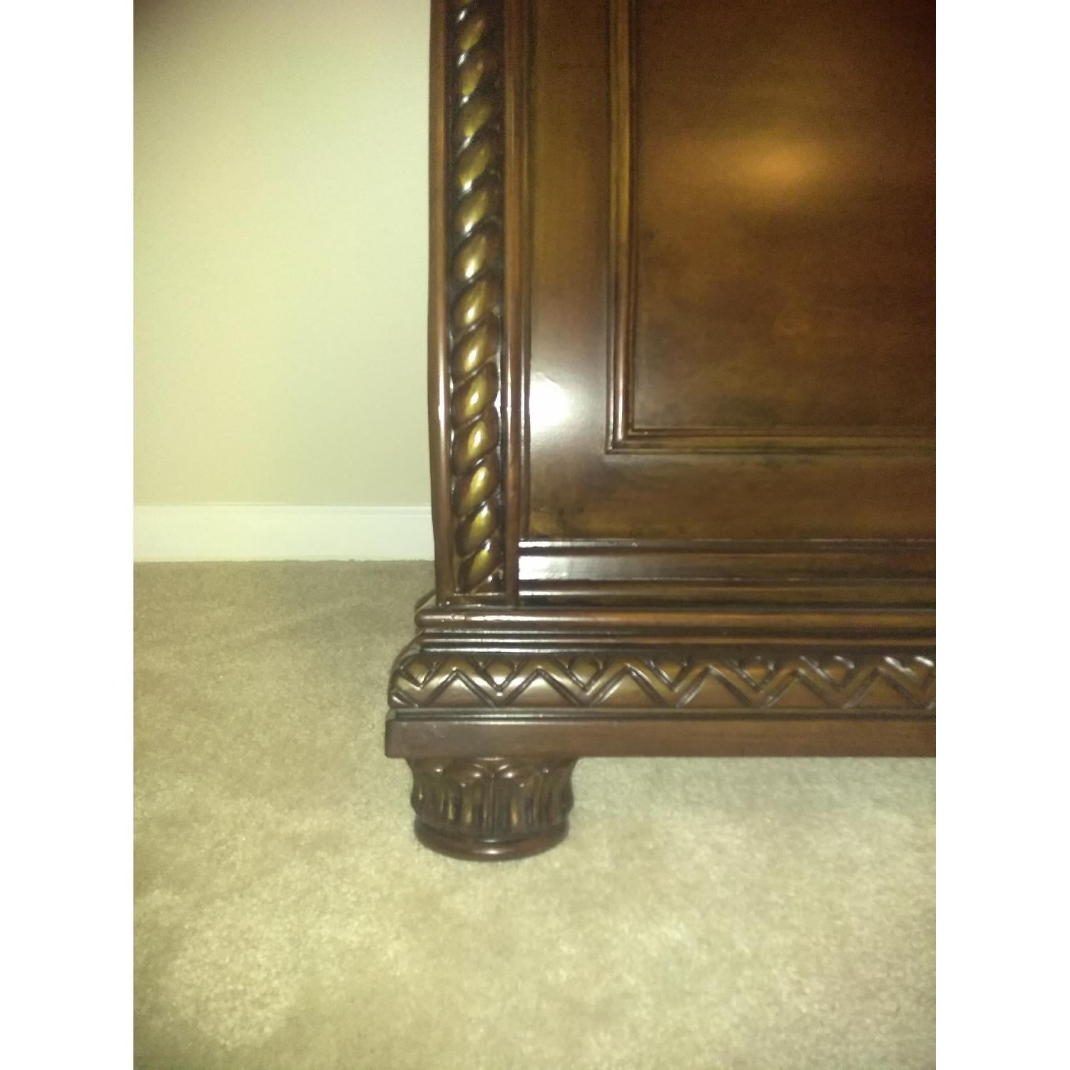 King Size Solid Wood Bed Frame - image-6