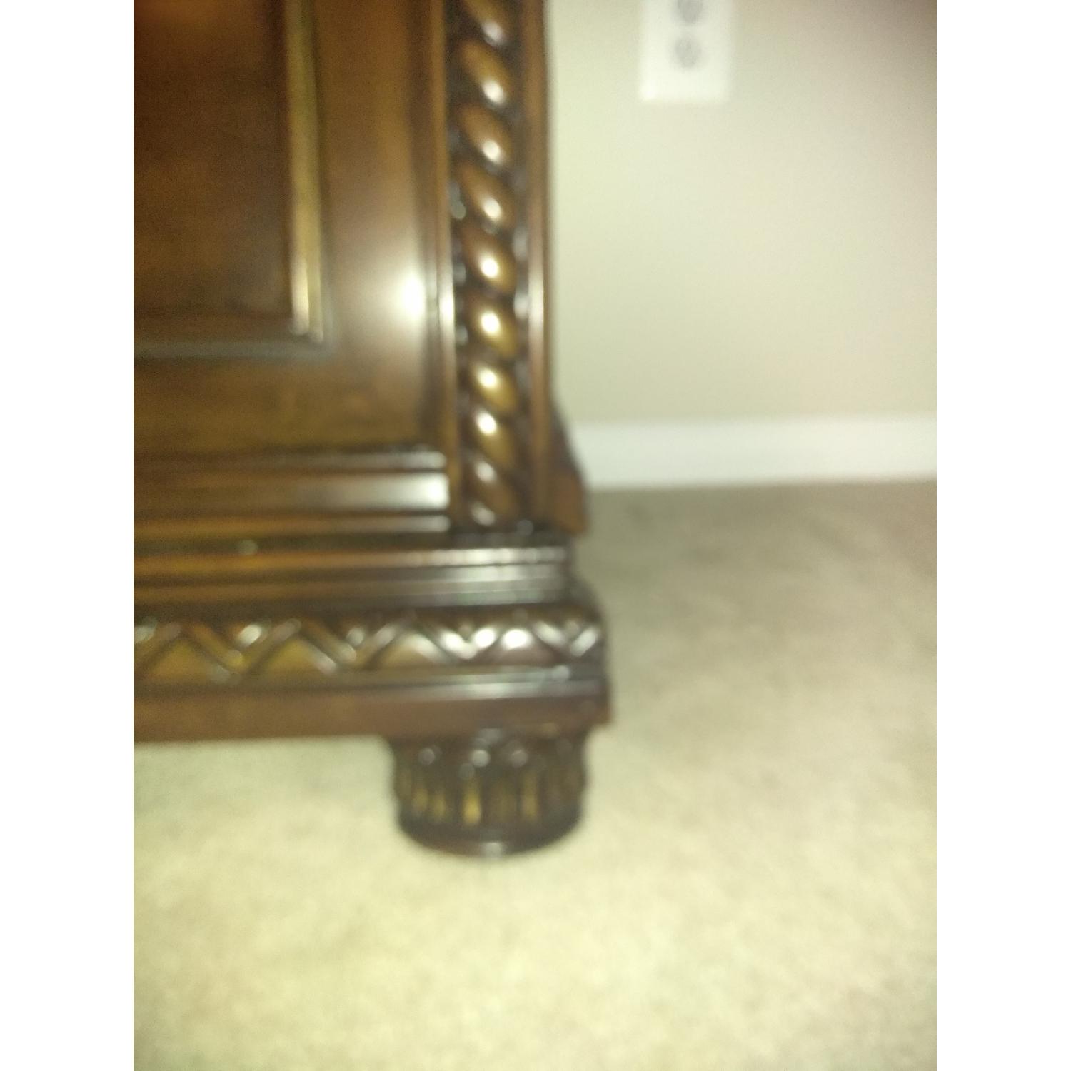 King Size Solid Wood Bed Frame - image-9