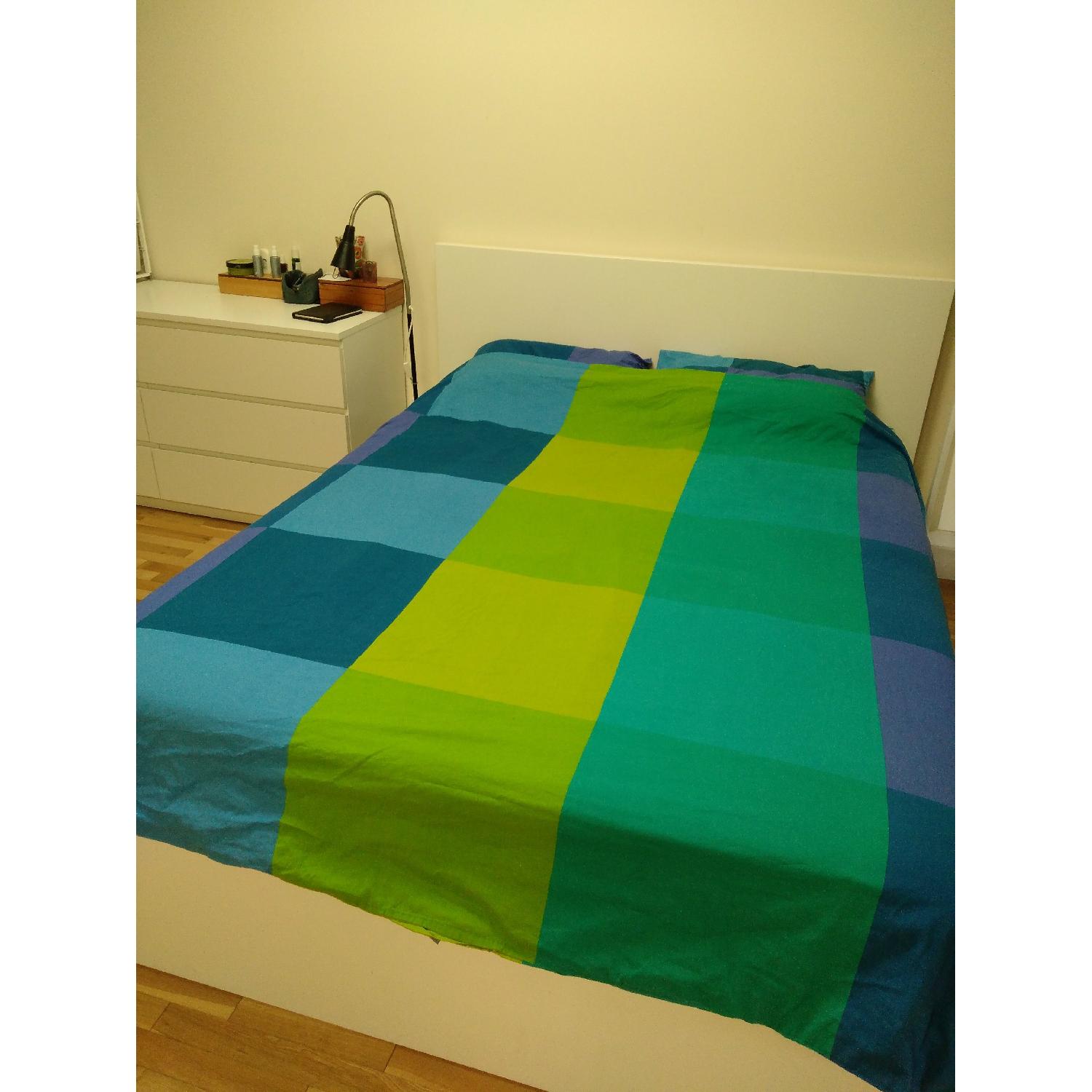 Ikea Malm Queen White Storage Bed - image-3