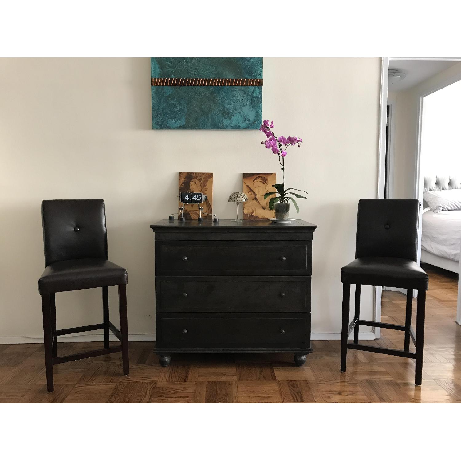 Pier 1 Mason Brown Counter/Bar Stool - image-5