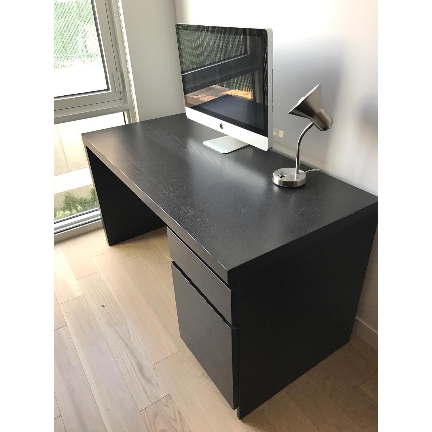 Ikea Malm Wooden Desk - image-3