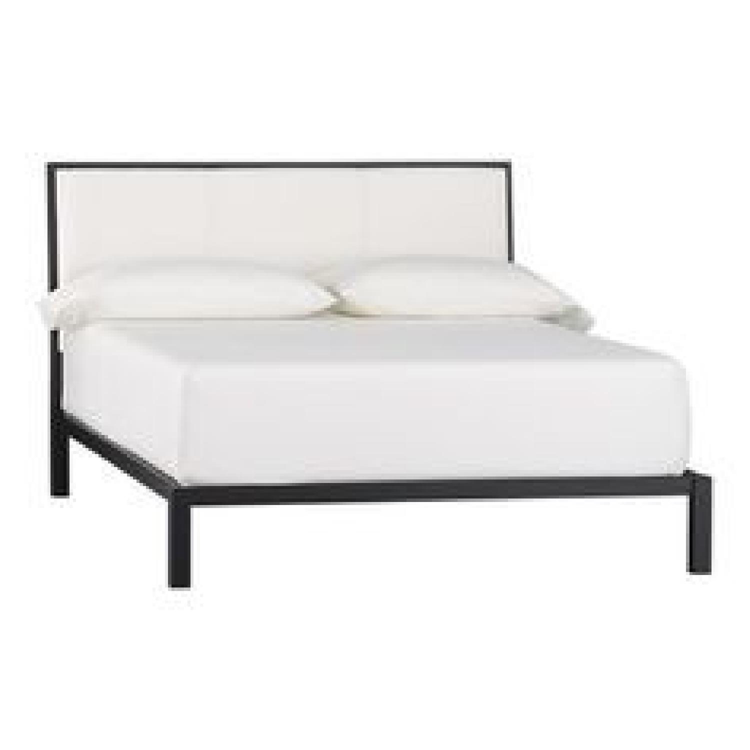 Crate & Barrel Isaac Full Size Bed Frame AptDeco