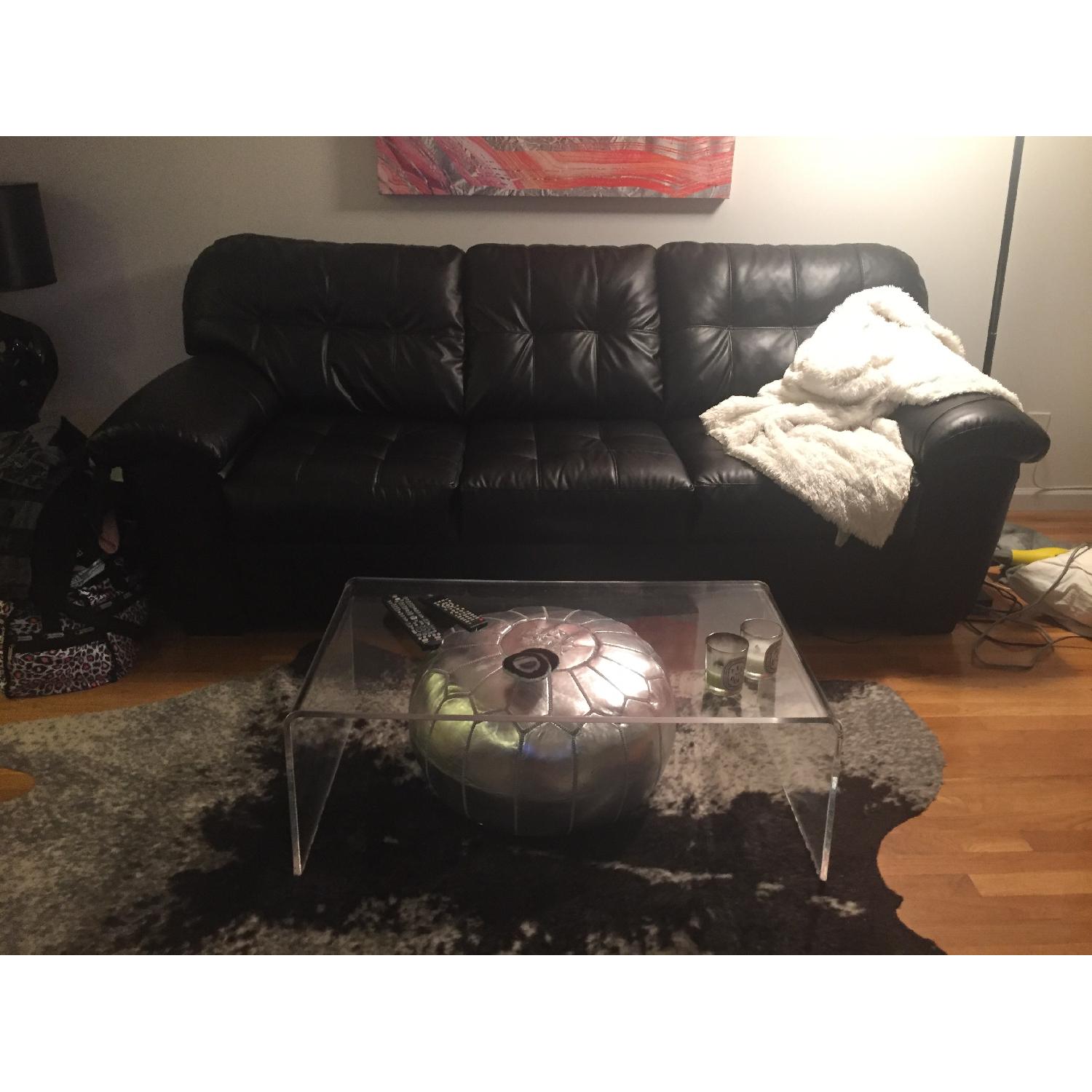 Clear Waterfall Coffee Table - image-4